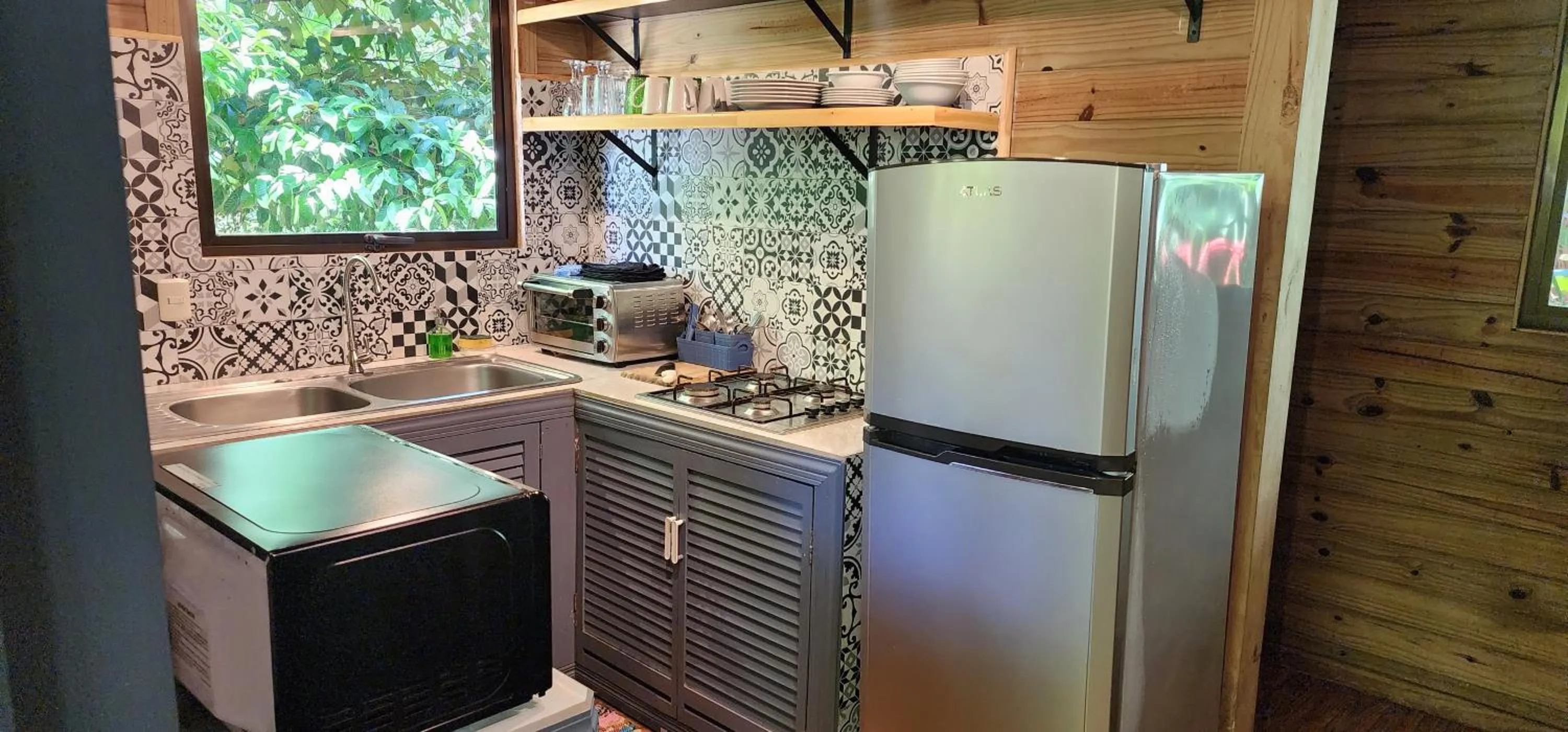 stove in Boutique Hotel y Spa Tangara Azul