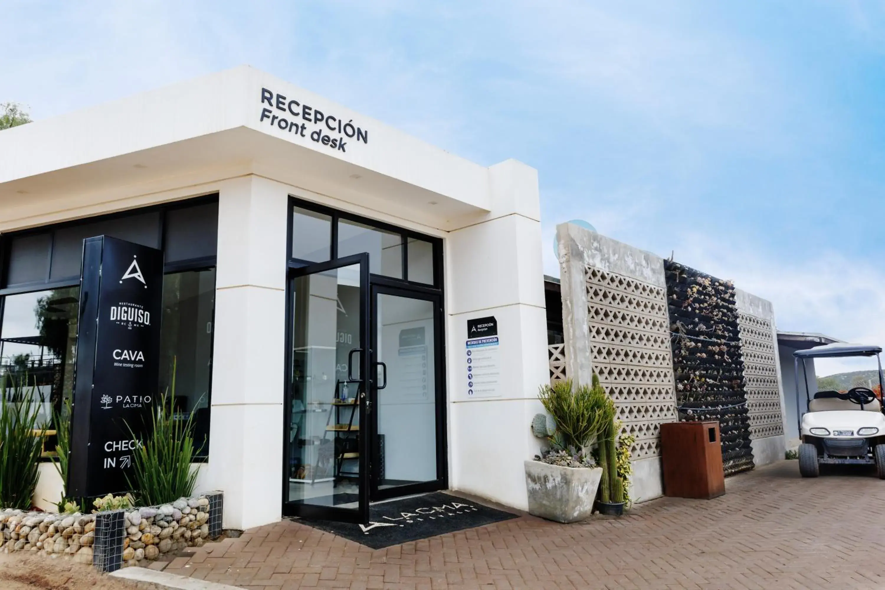 Lobby or reception in La Cima del Valle Lobby or reception in La Cima del Valle