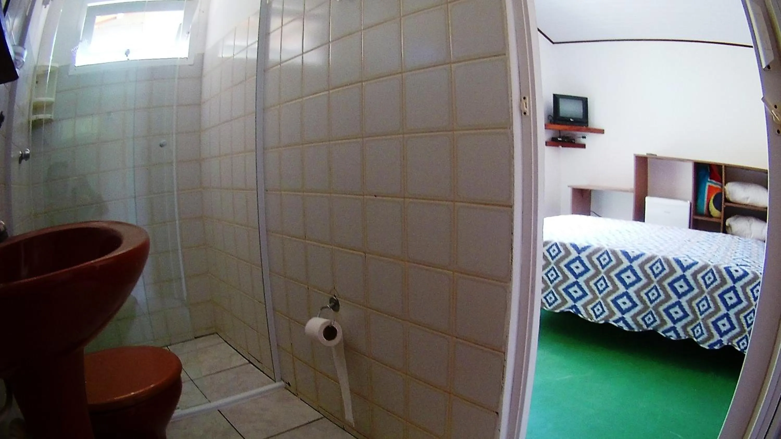 Bed in Pousada Águas Formosas