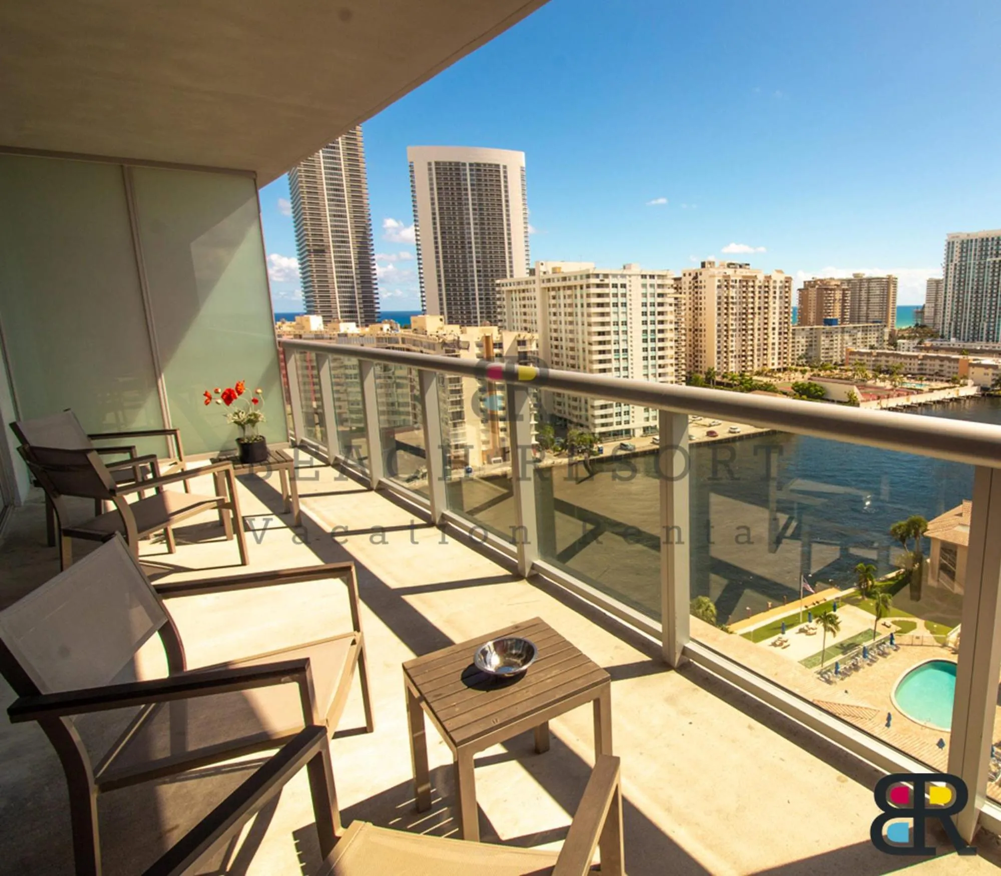Balcony/Terrace in Bwalk Resort Rentals