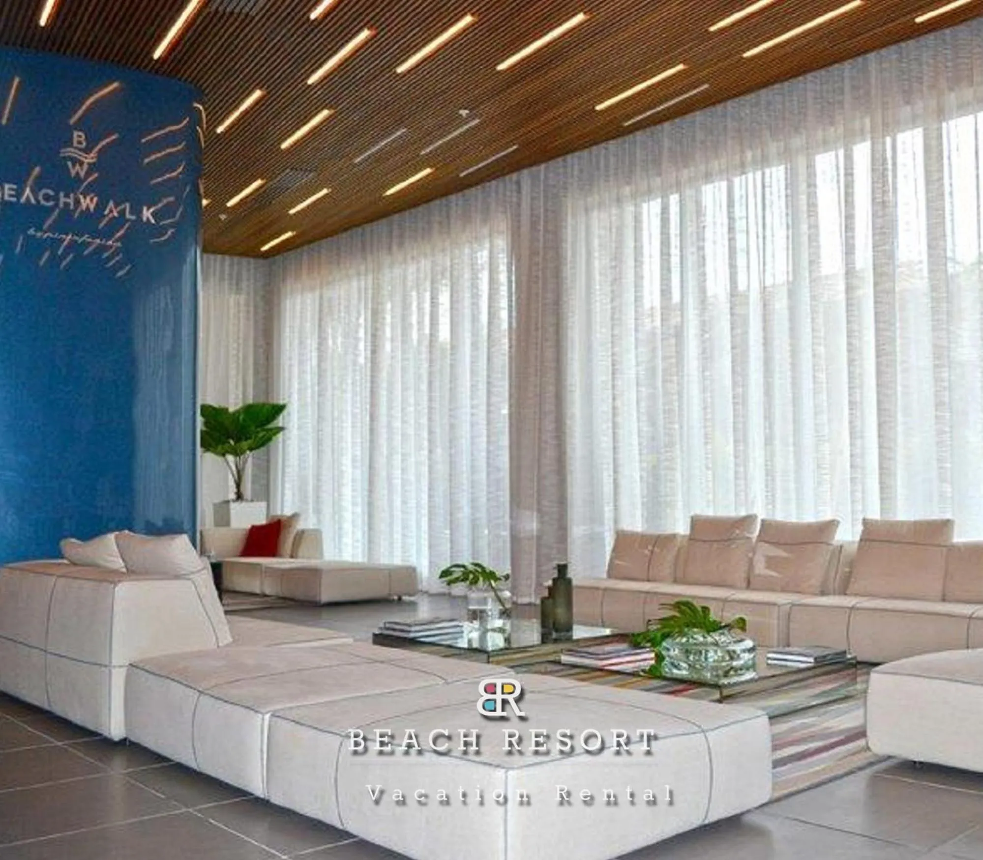 Seating area in Bwalk Resort Rentals