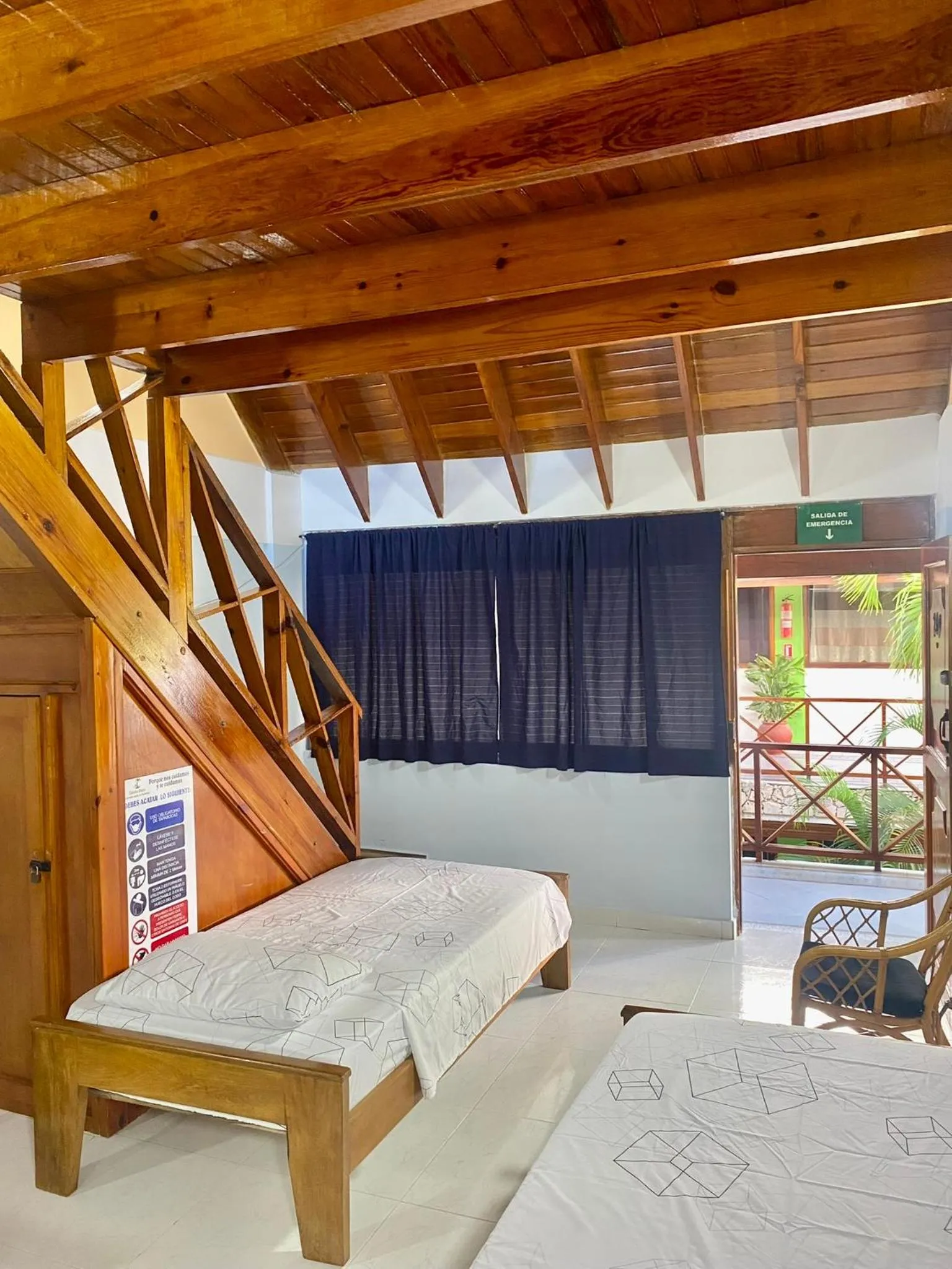 Bed in Cabaña Diana