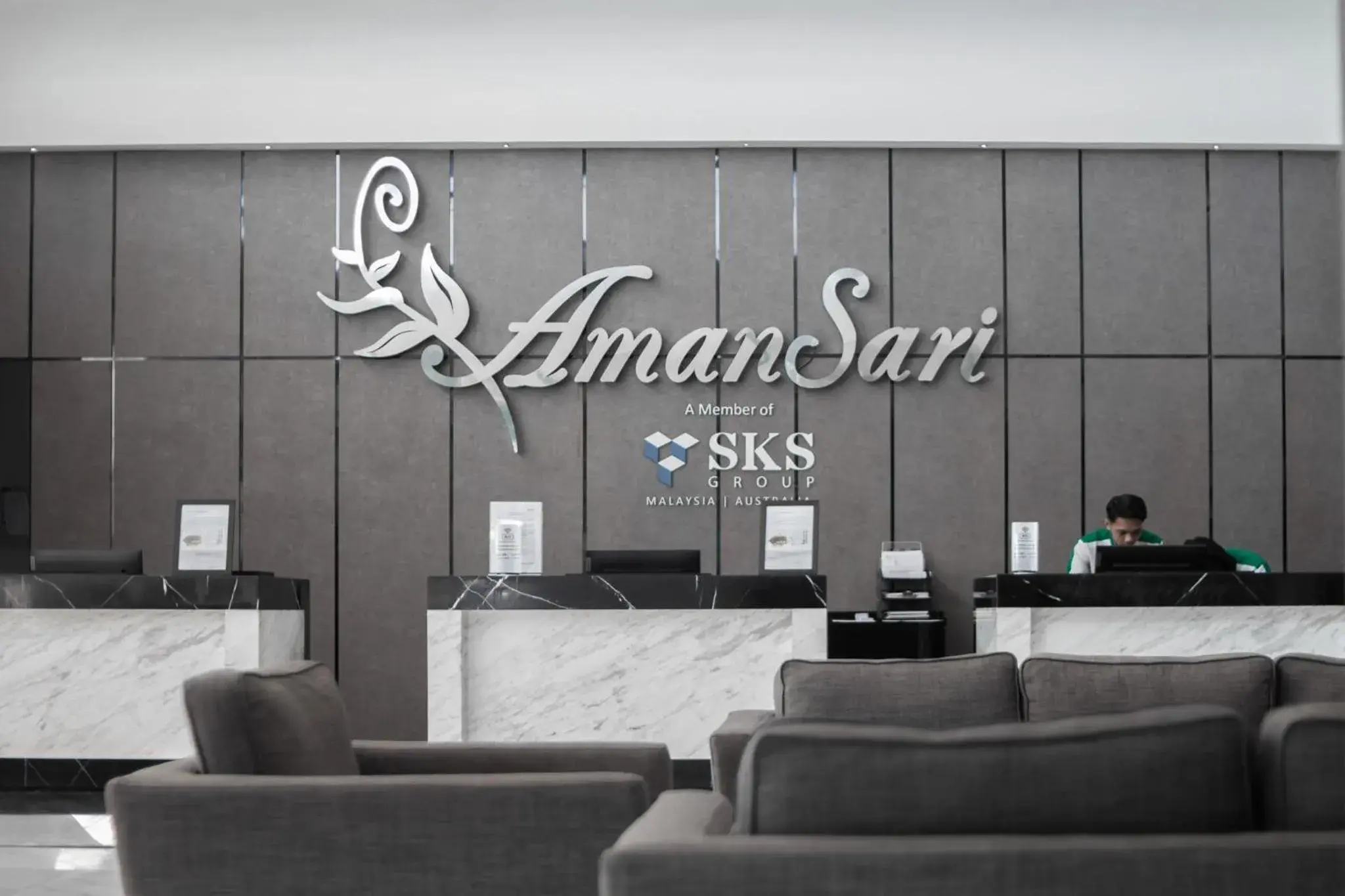 Lobby or reception in Amansari Hotel Nusajaya Lobby or reception in Amansari Hotel Nusajaya