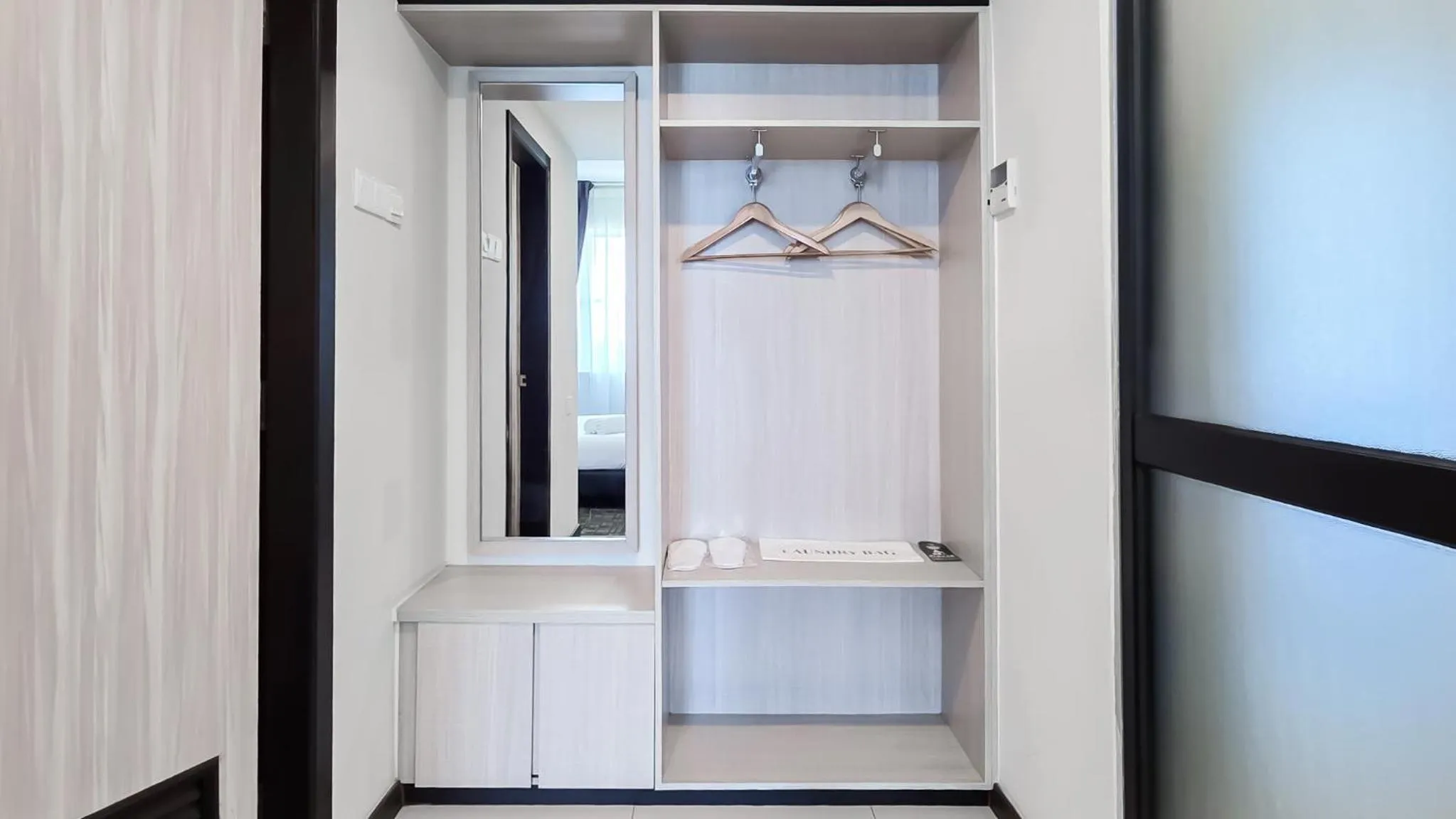 wardrobe in Amansari Hotel Nusajaya