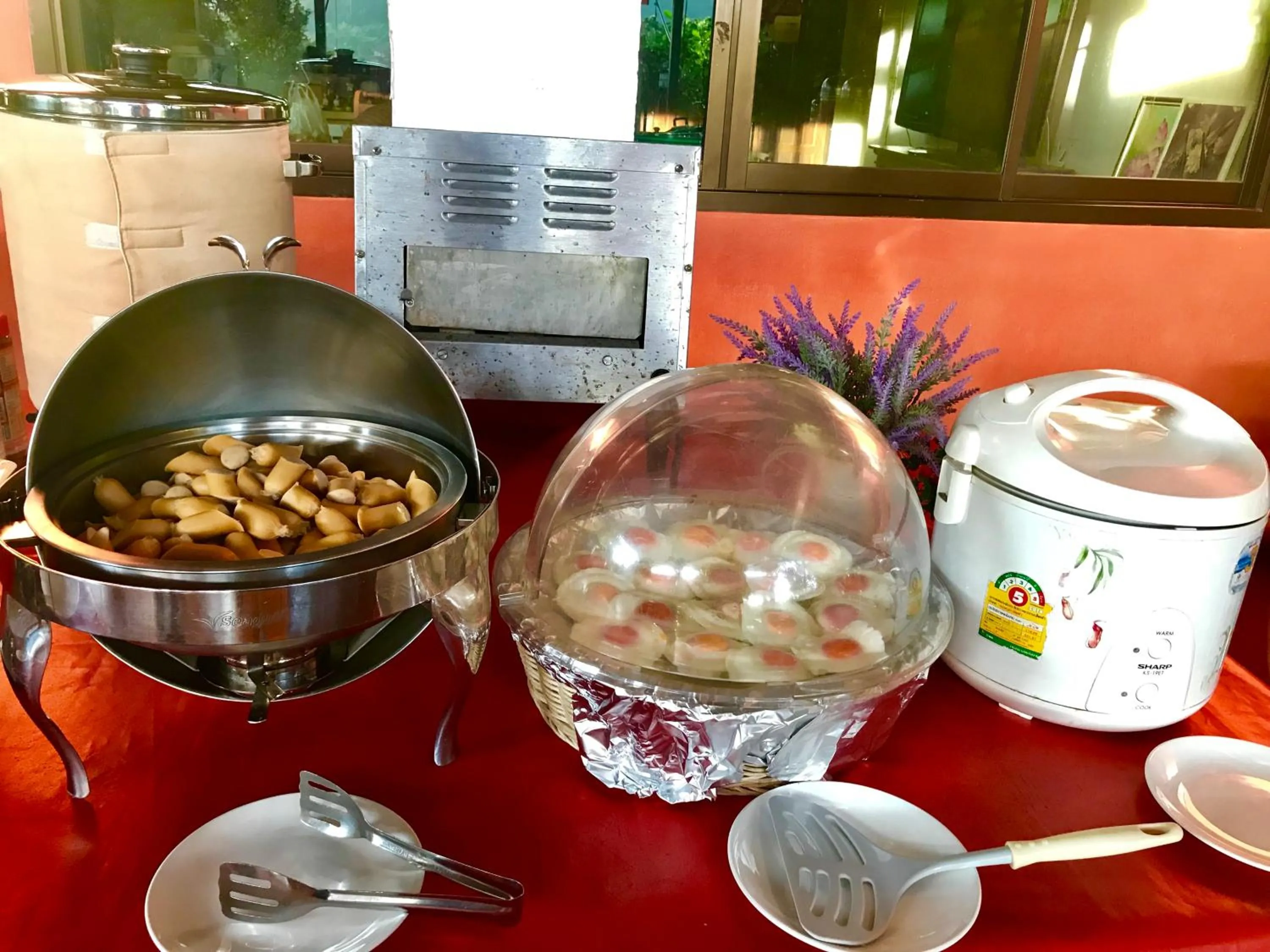 Breakfast in Baan Suan Rojjana