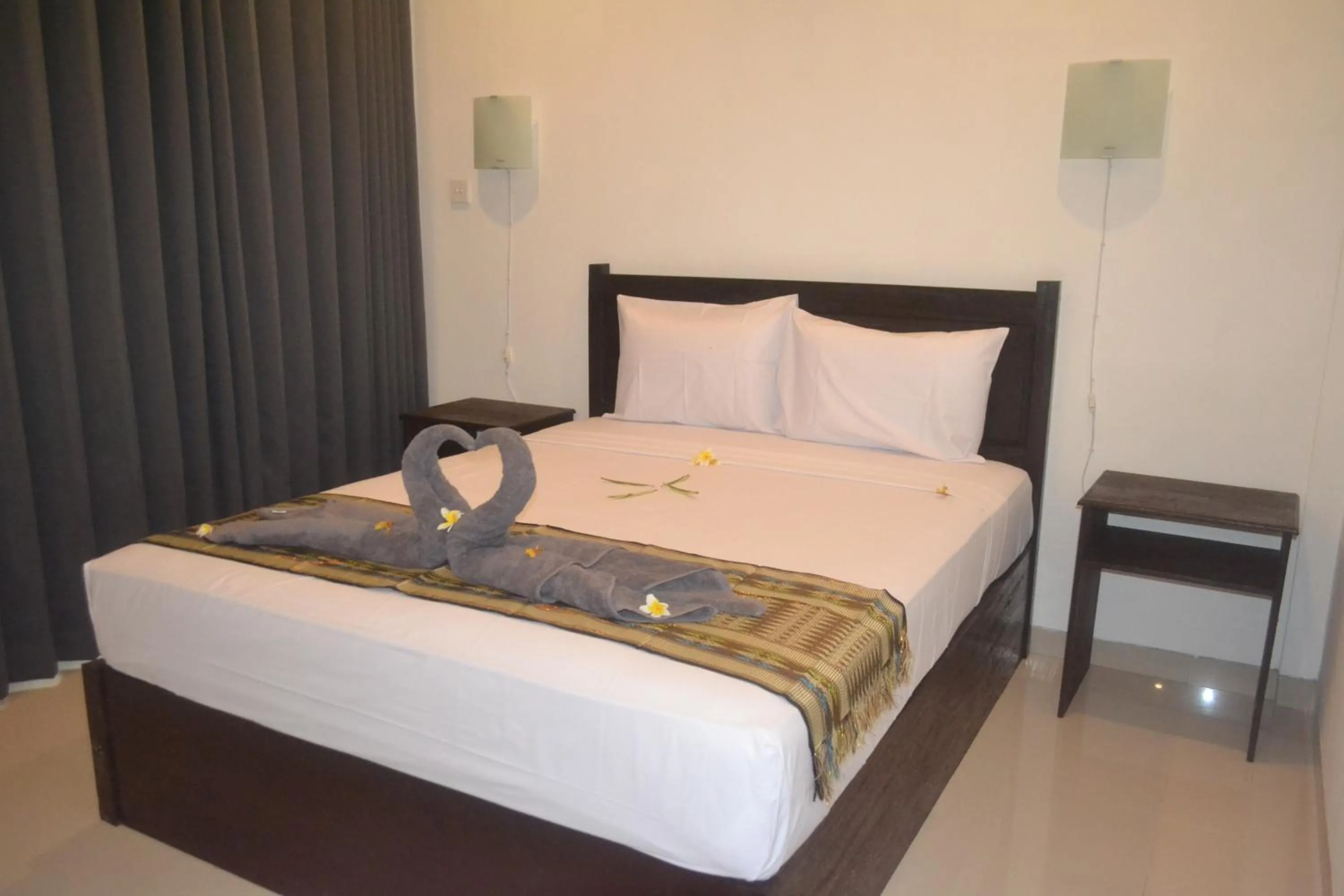 Bed in Akalanka Homestay