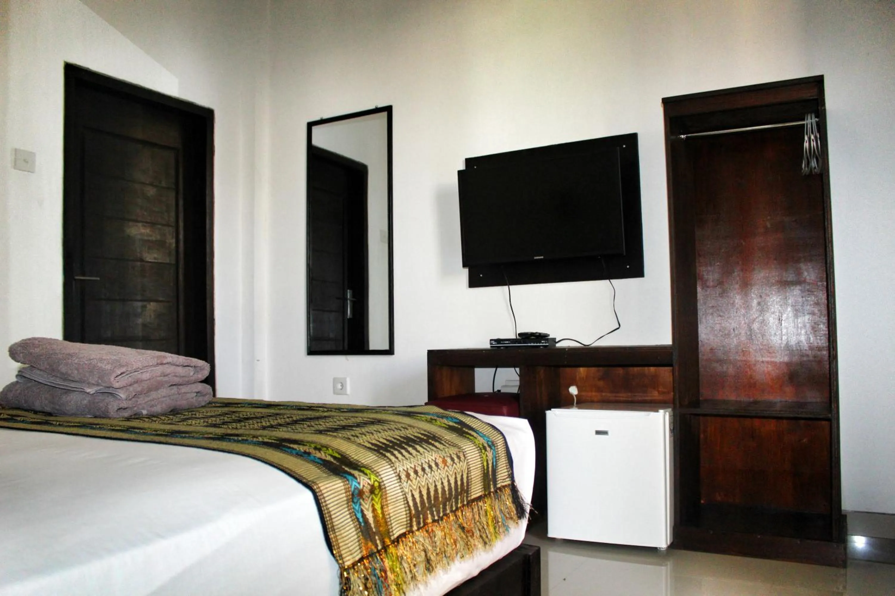 Bed in Akalanka Homestay