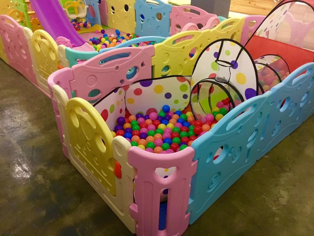 Children play ground in Ancient Street No.5 Youth Chic Hotel