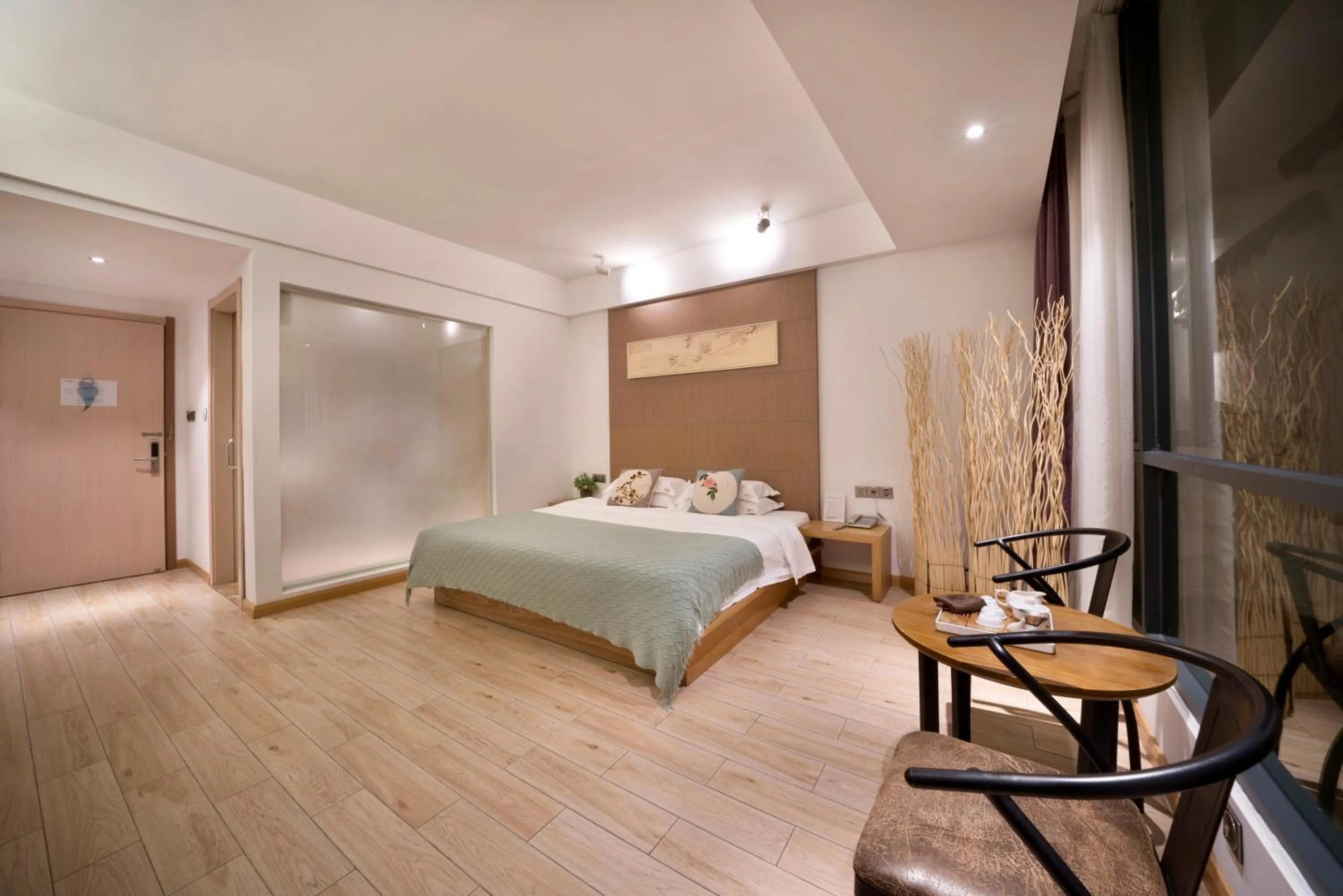 Bed in Ancient Street No.5 Youth Chic Hotel