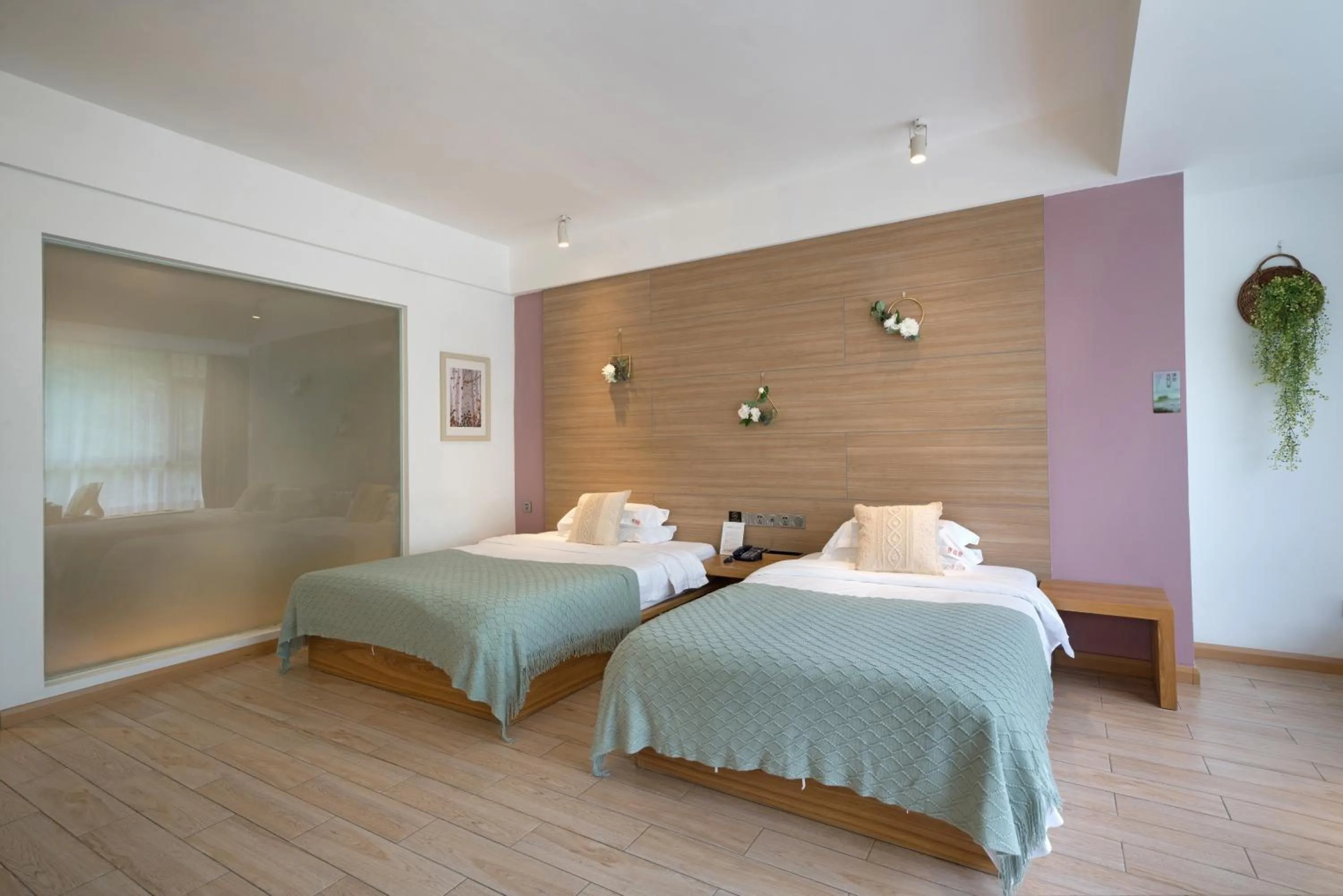 Photo of the whole room, Bed in Ancient Street No.5 Youth Chic Hotel