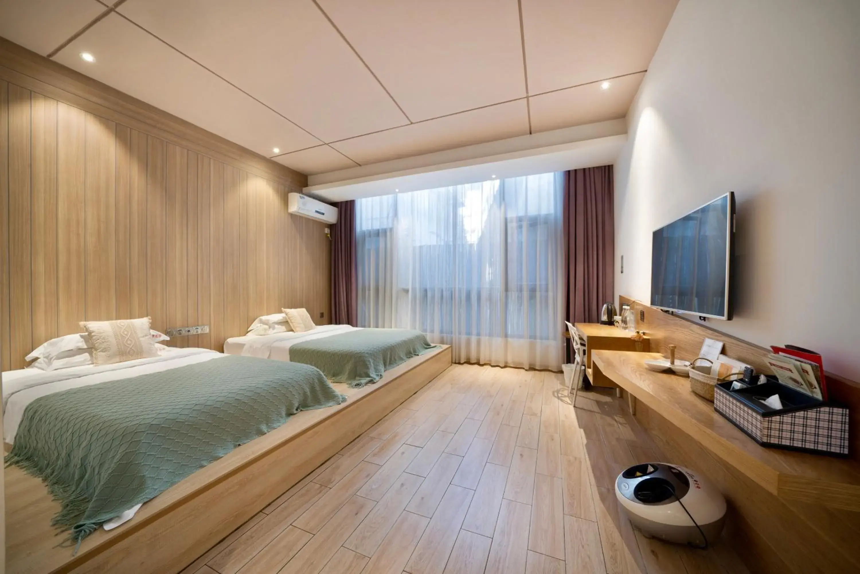 Photo of the whole room, Bed in Ancient Street No.5 Youth Chic Hotel Photo of the whole room, Bed in Ancient Street No.5 Youth Chic Hotel