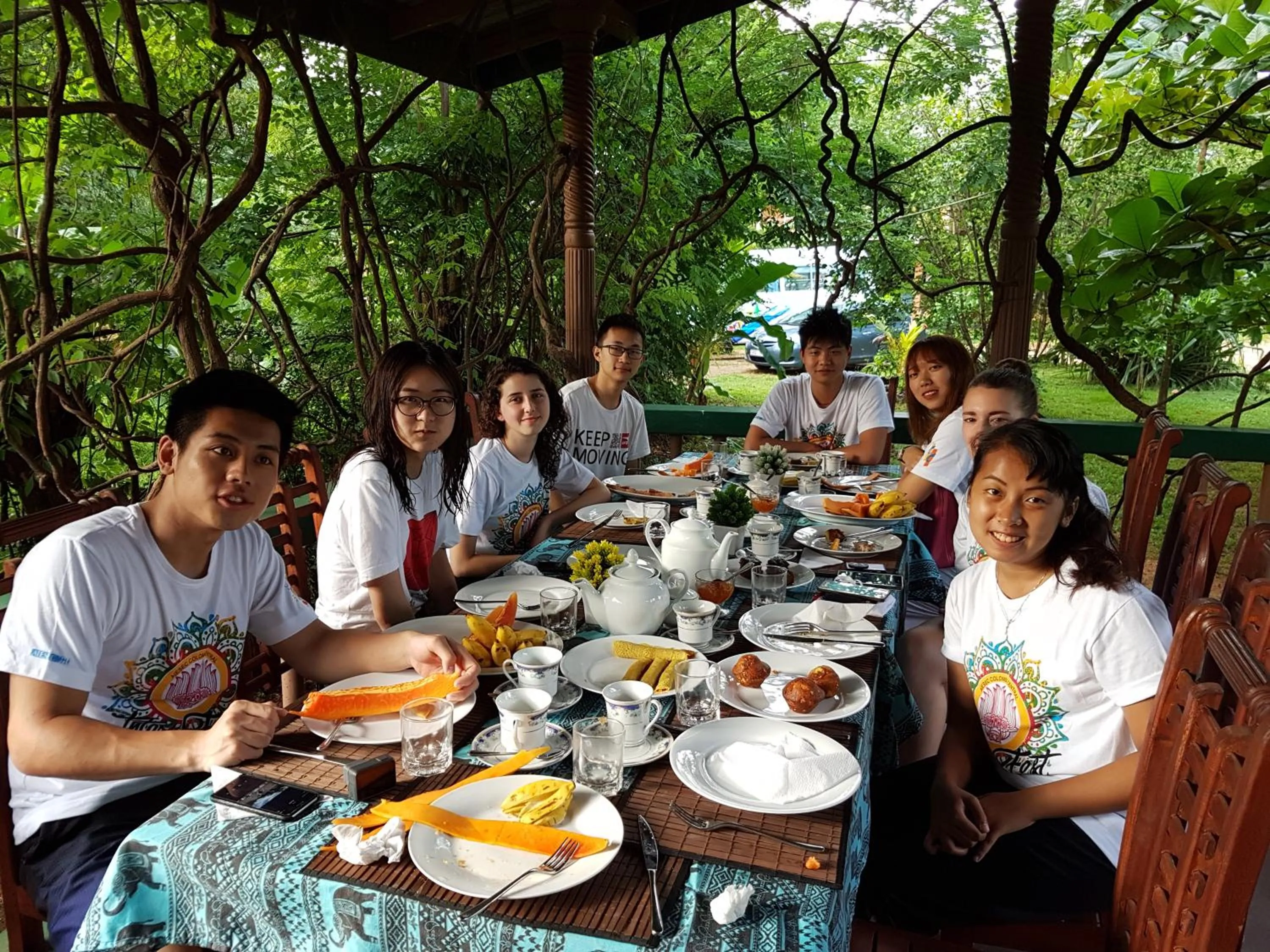 People in Sigiri Heritage Villa