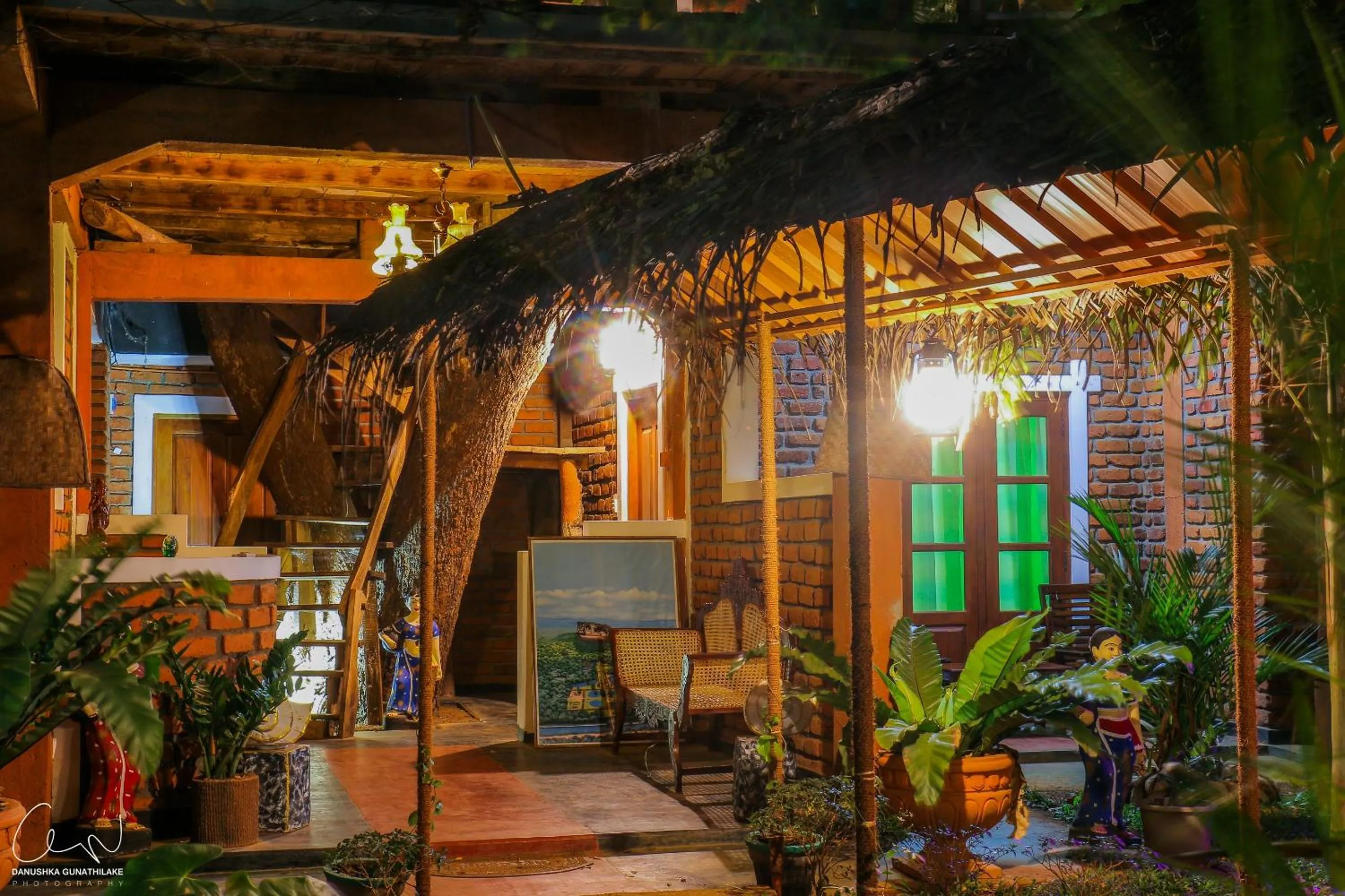 Night in Sigiri Heritage Villa