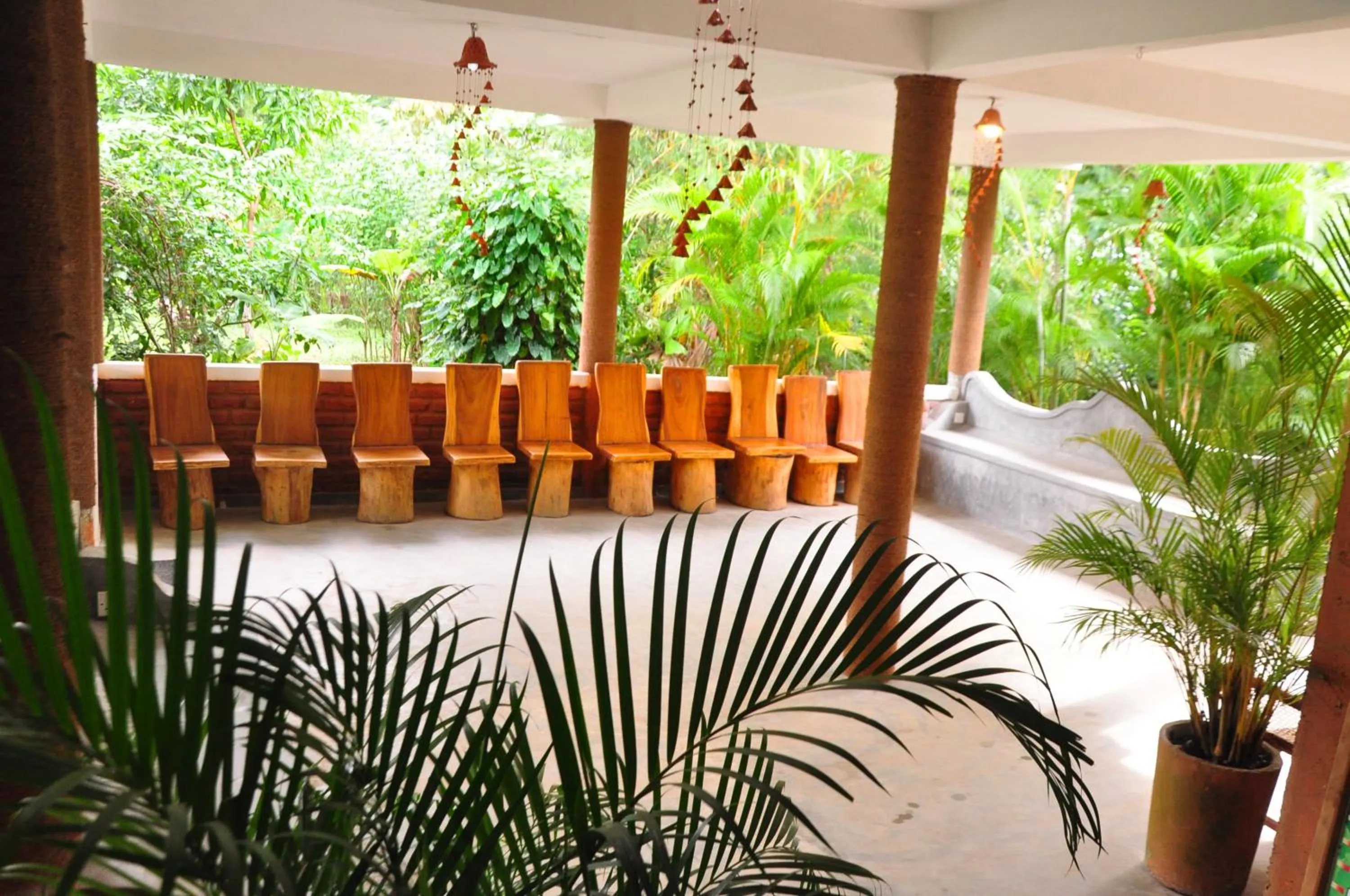 Lobby or reception in Sigiri Heritage Villa