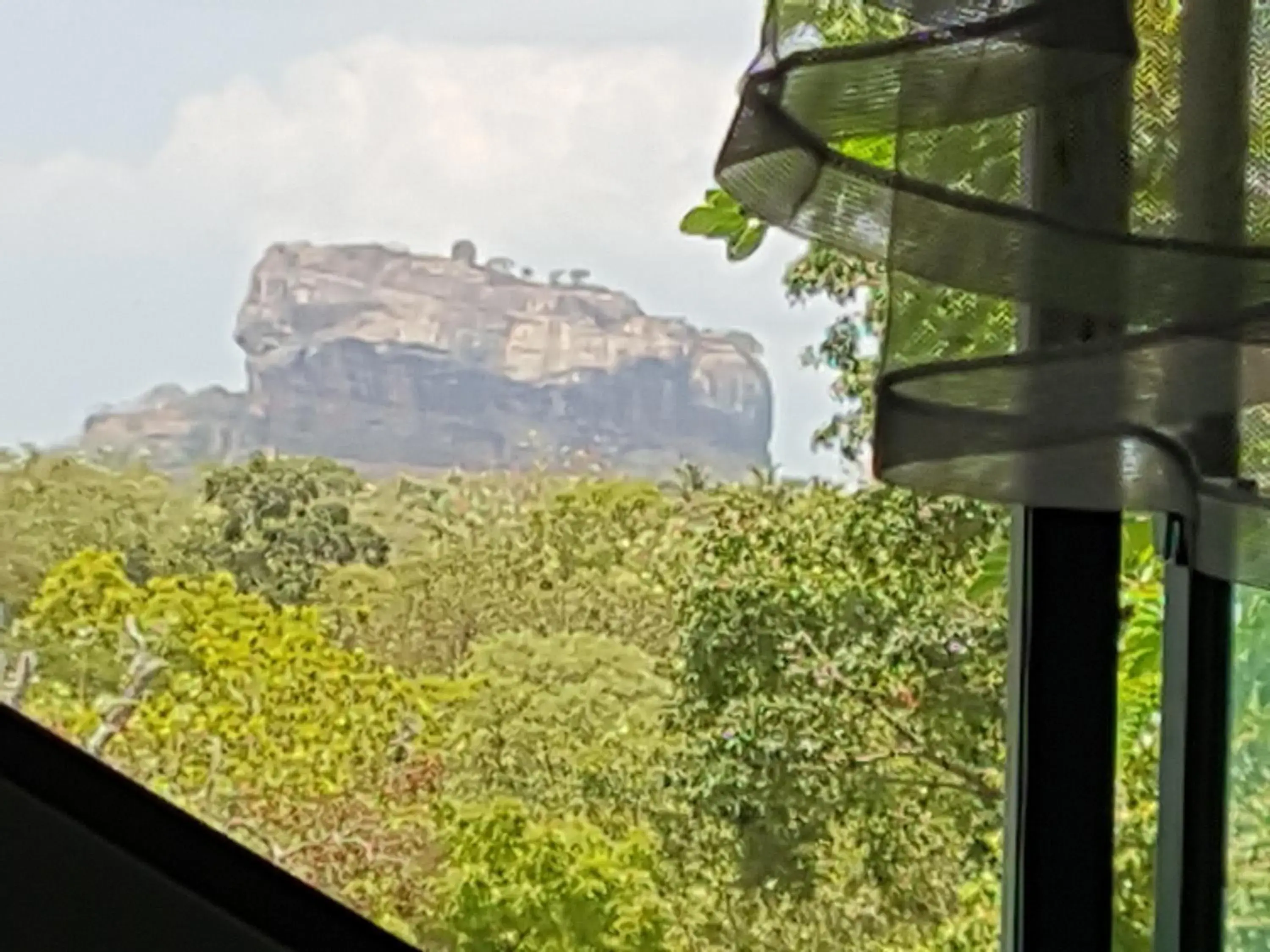 Deluxe Double Room with Sigiriya Rock View in Sigiri Heritage Villa Deluxe Double Room with Sigiriya Rock View in Sigiri Heritage Villa