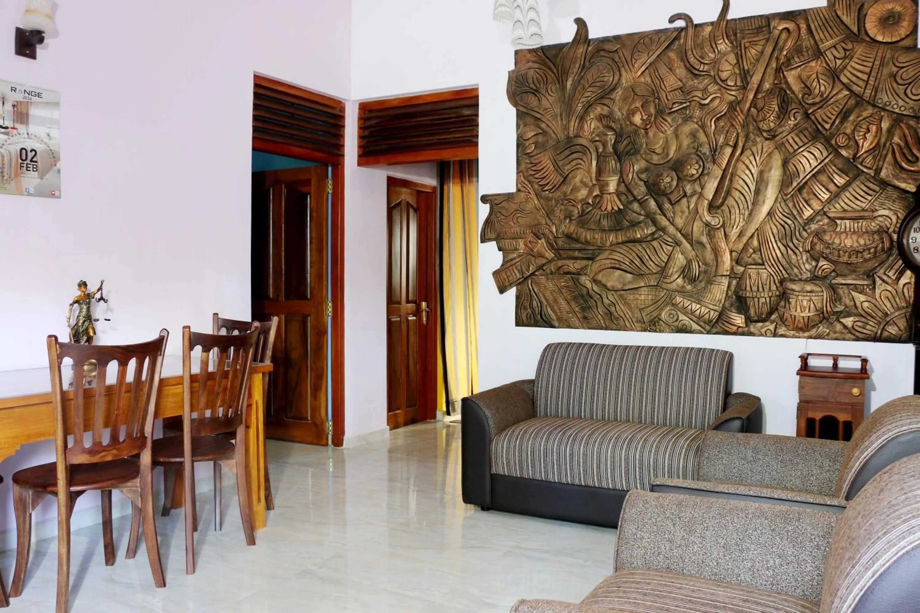 Living room in The Cool Nest Yala Hotel