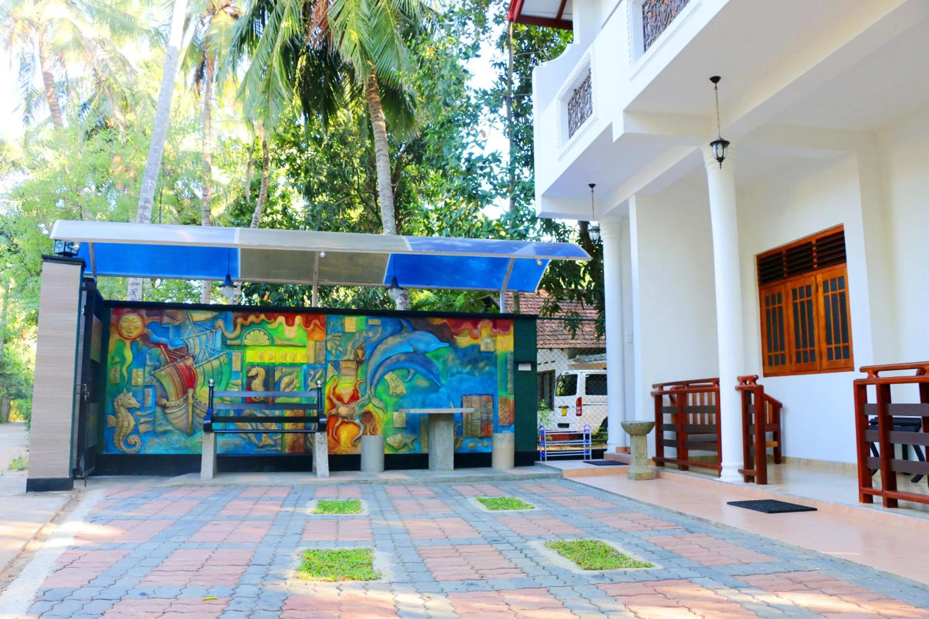 Facade/entrance in The Cool Nest Yala Hotel