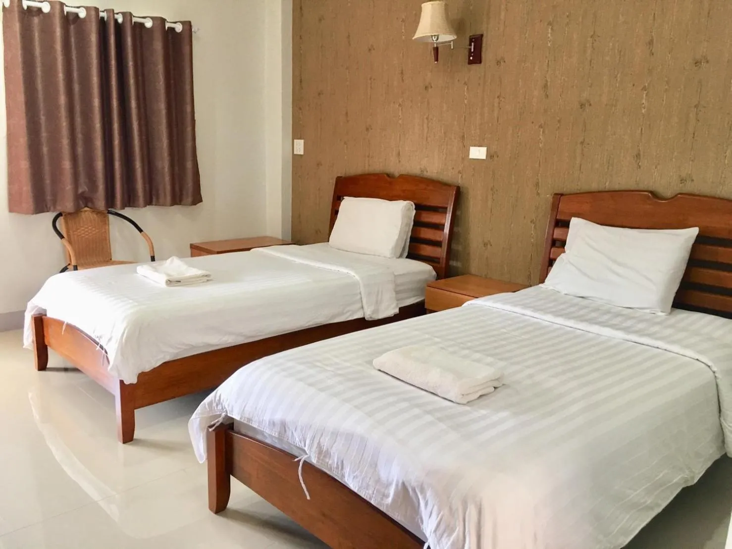 Bed in Pantip Residence