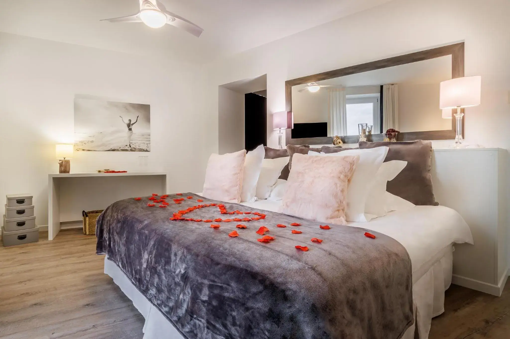 Bedroom, Bed in Belfry & Spa by Ligne St Barth Bedroom, Bed in Belfry & Spa by Ligne St Barth