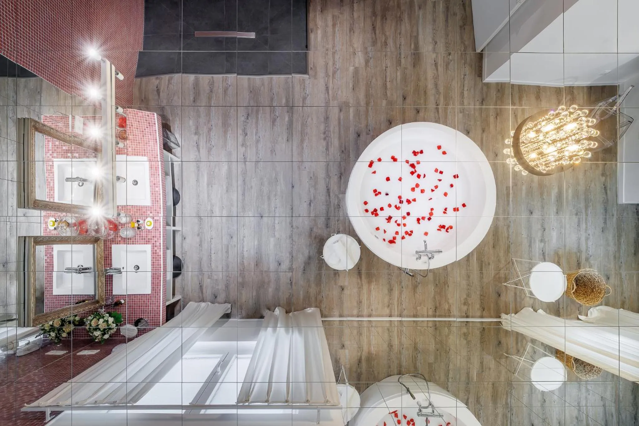 Shower in Belfry & Spa by Ligne St Barth