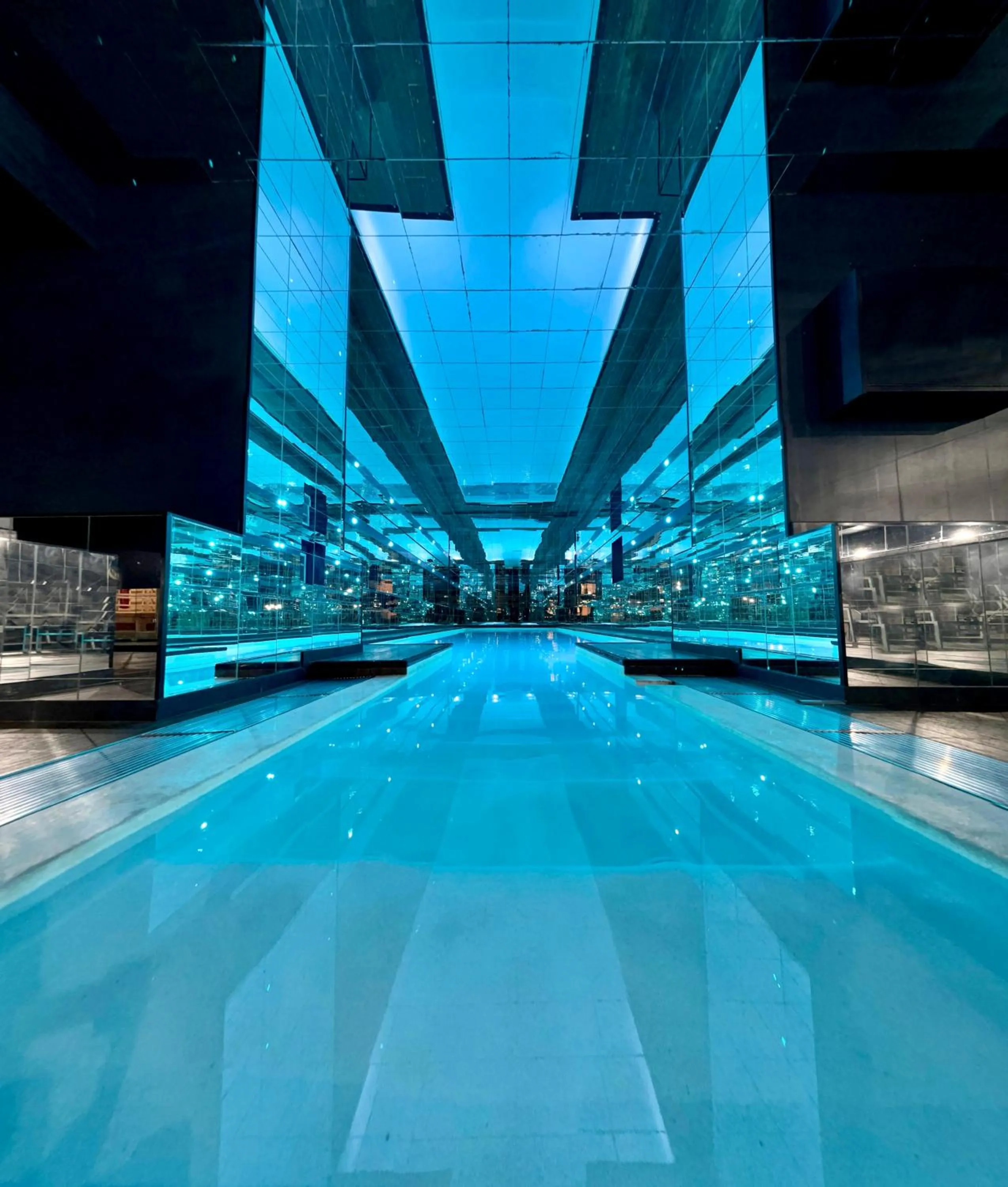 Swimming pool in Belfry & Spa by Ligne St Barth