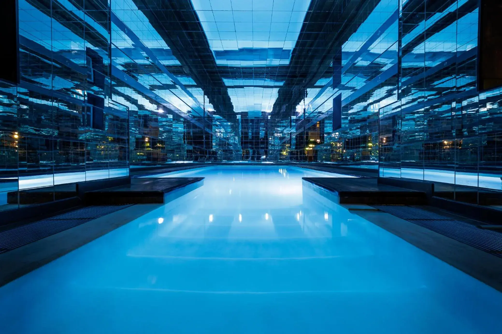 Swimming pool in Belfry & Spa by Ligne St Barth Swimming pool in Belfry & Spa by Ligne St Barth