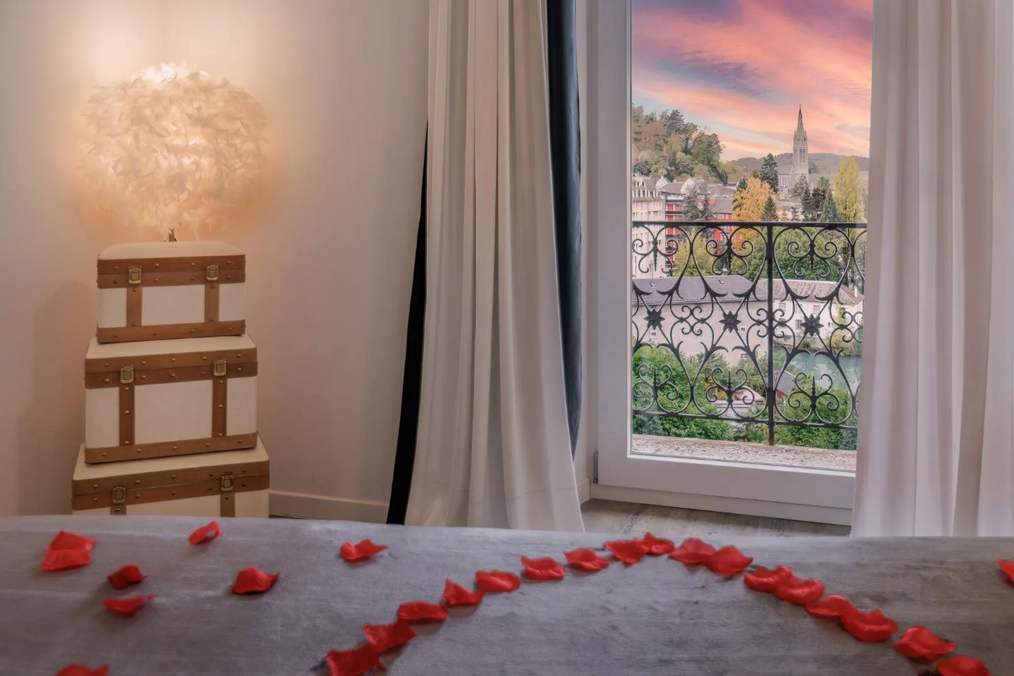 Bedroom, Bed in Belfry & Spa by Ligne St Barth