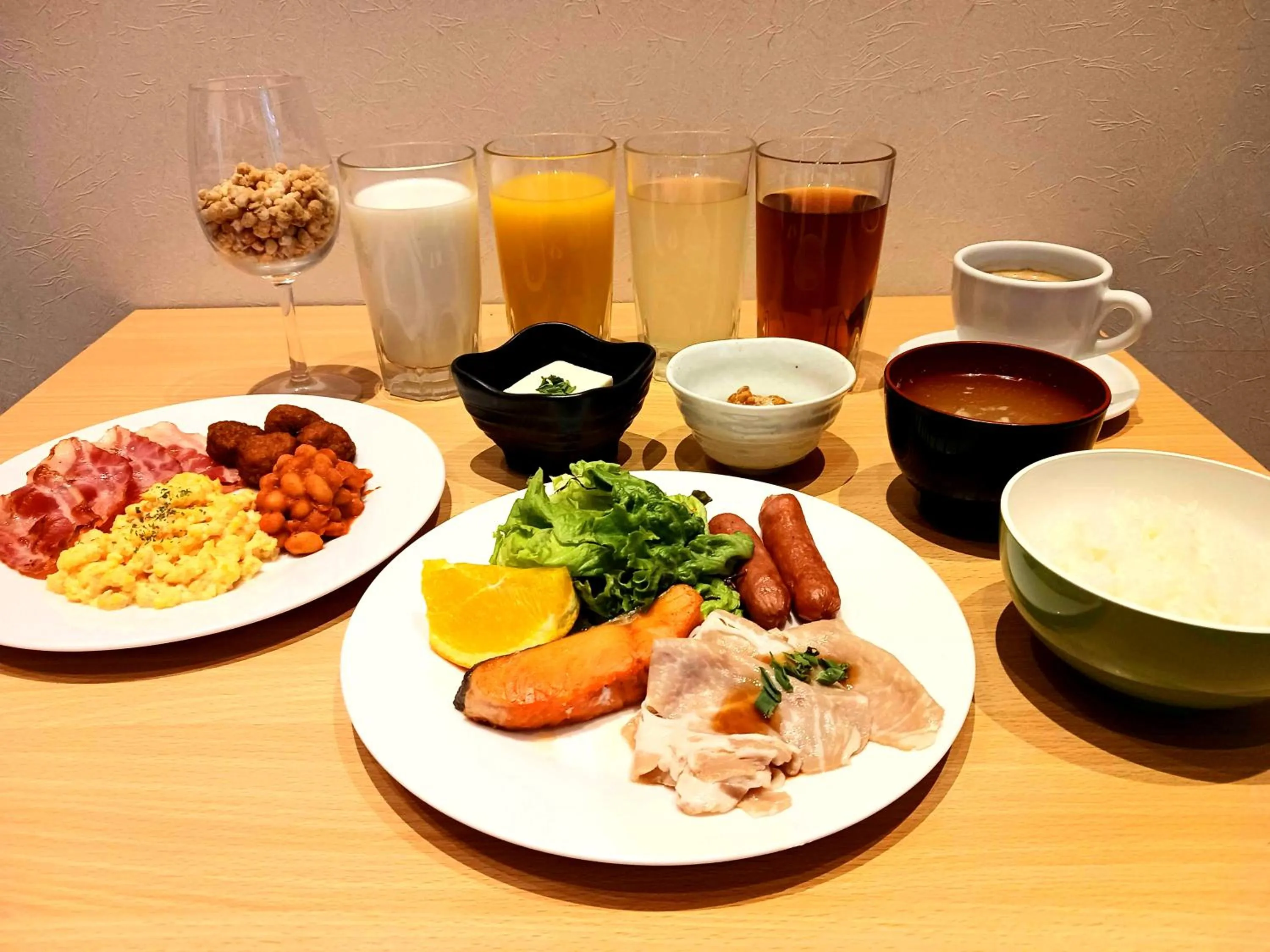 Breakfast in APA Hotel Higashi Shinjuku Kabukicho Higashi