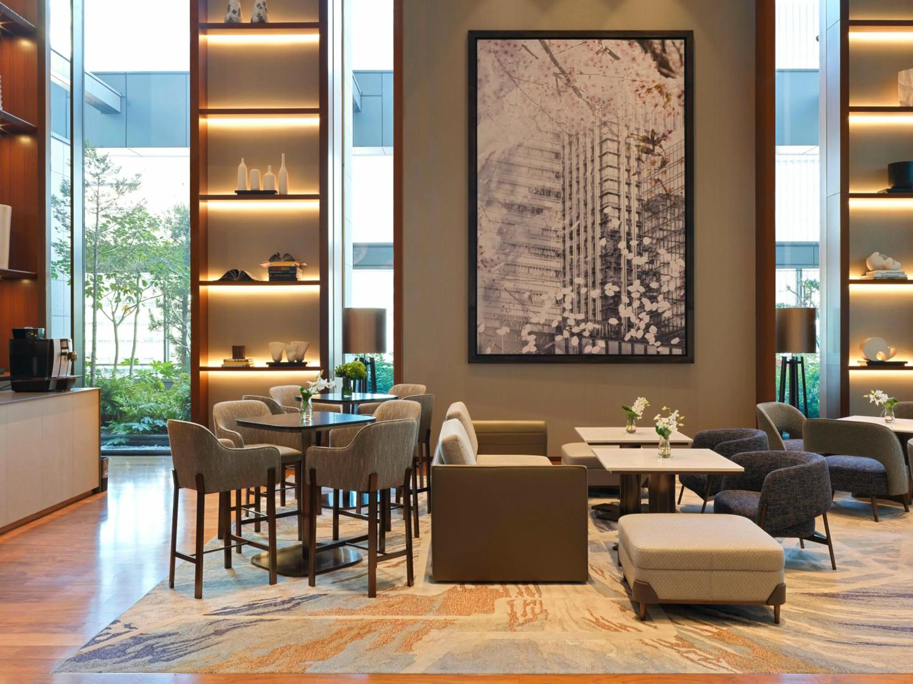 Communal lounge/ TV room in Ascott Marunouchi Tokyo