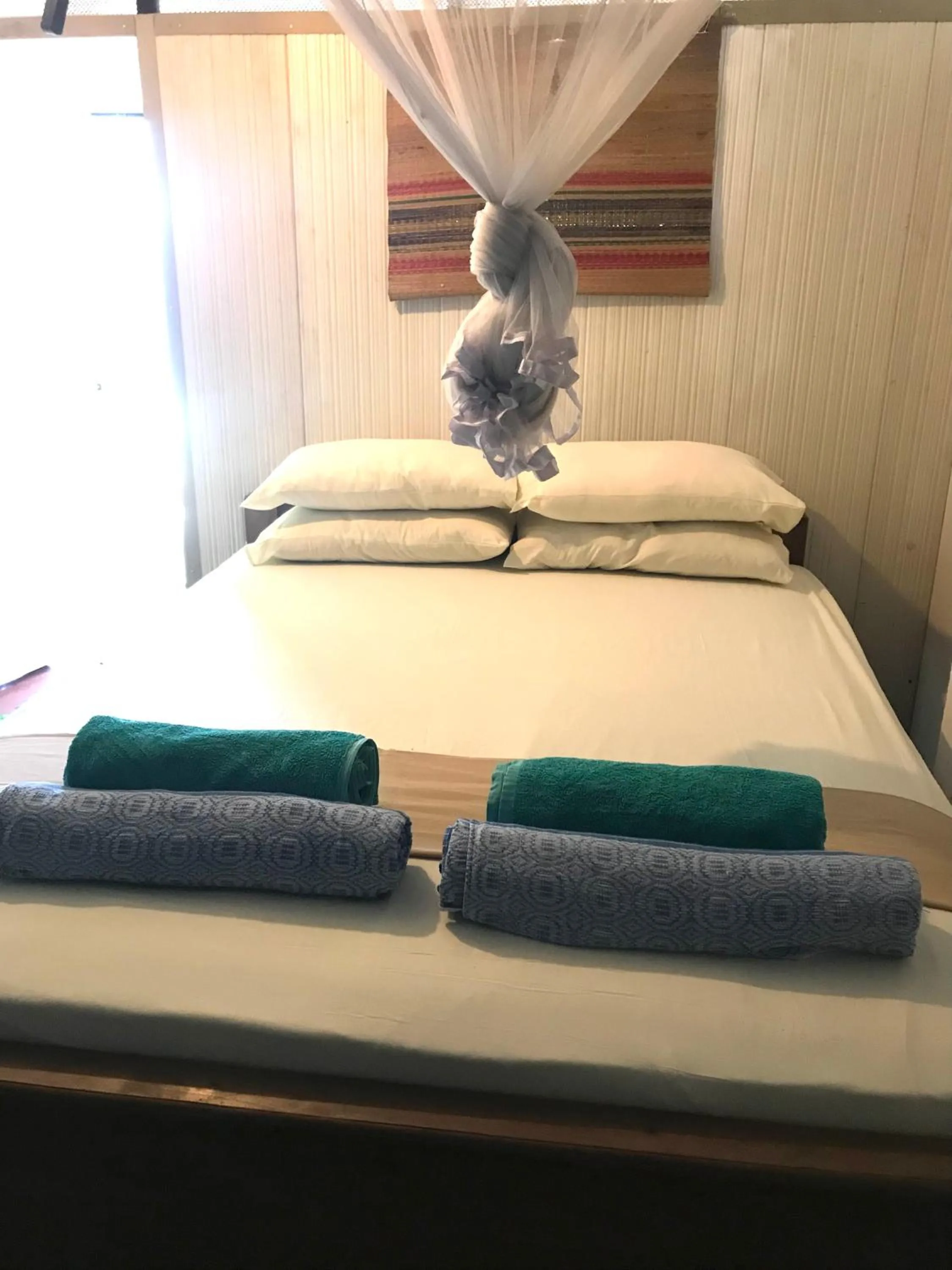 Bed in Salt Bay Kite and Dive Resort
