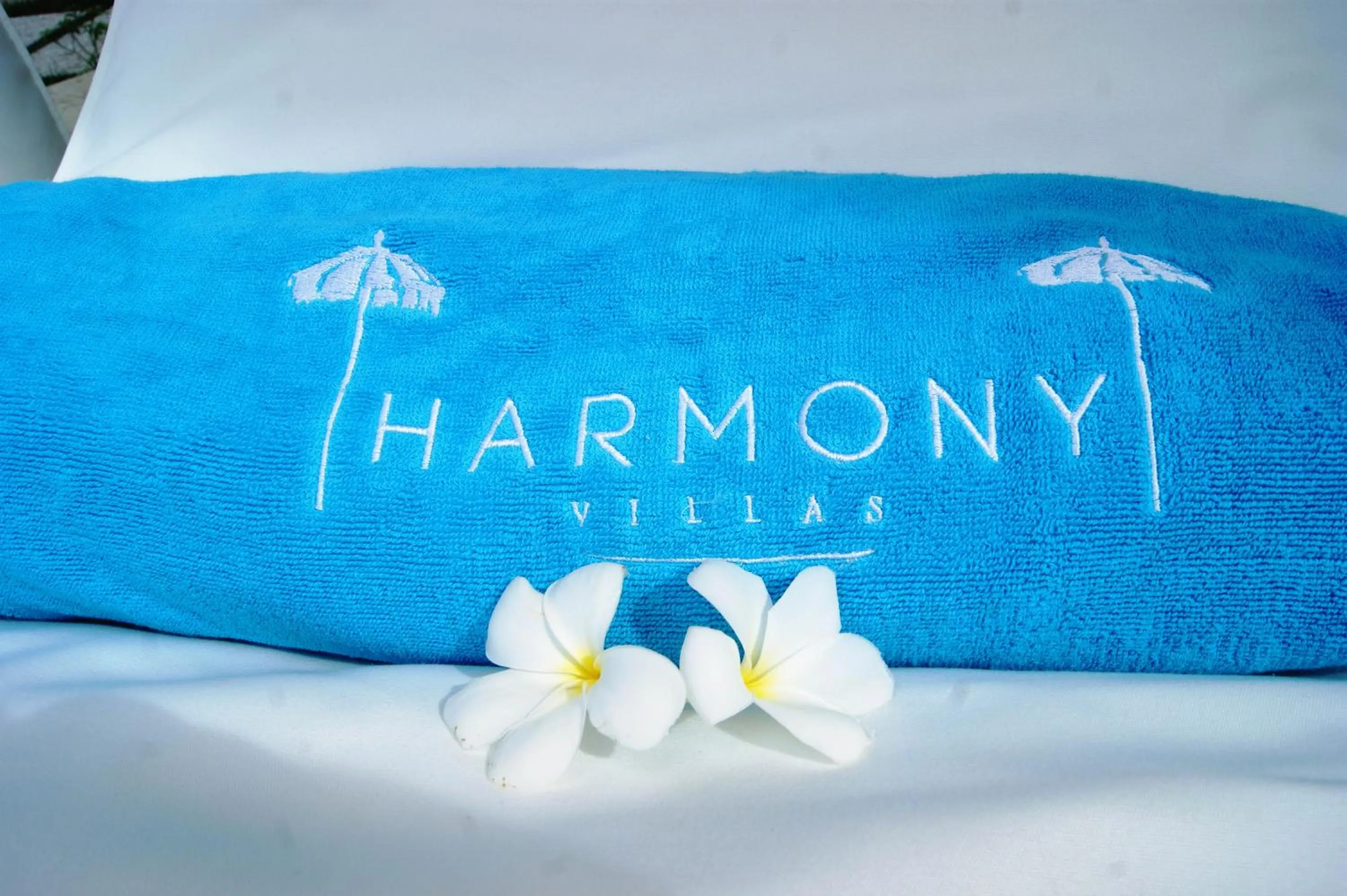 Property logo or sign, Bed in Harmony Villas