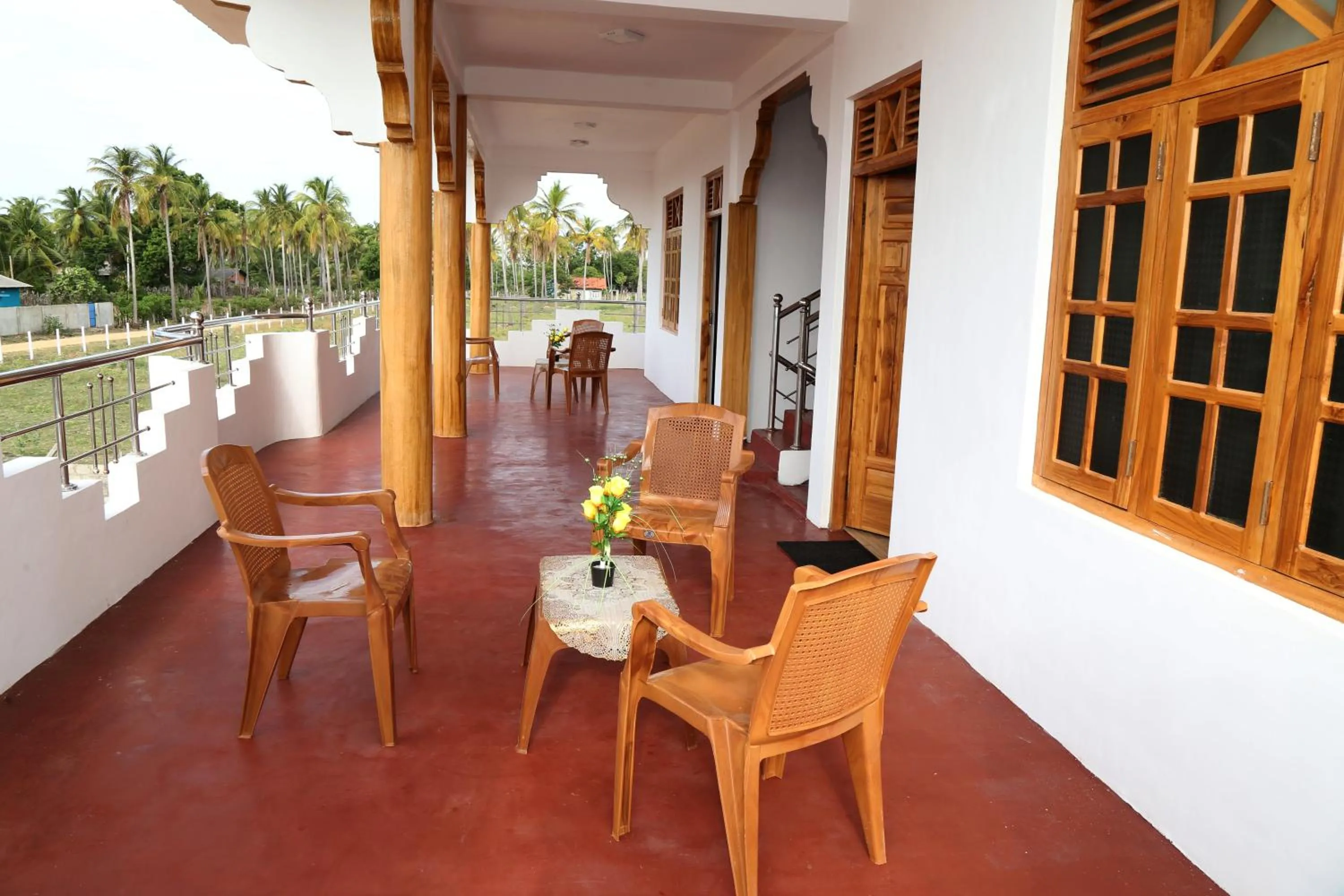 Balcony/Terrace in Nilaveli Star View Hotel