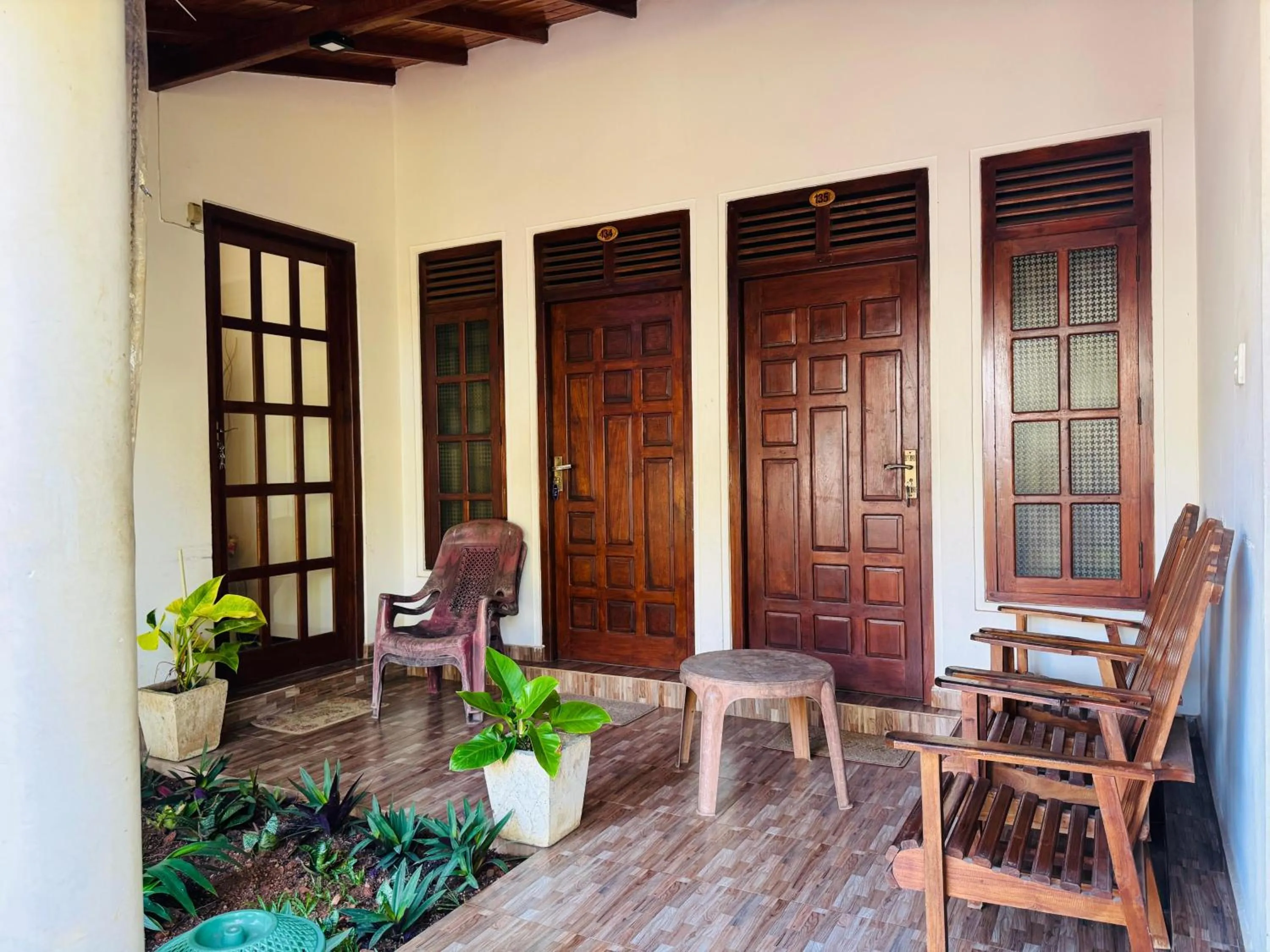 Seating area in Aa Inn