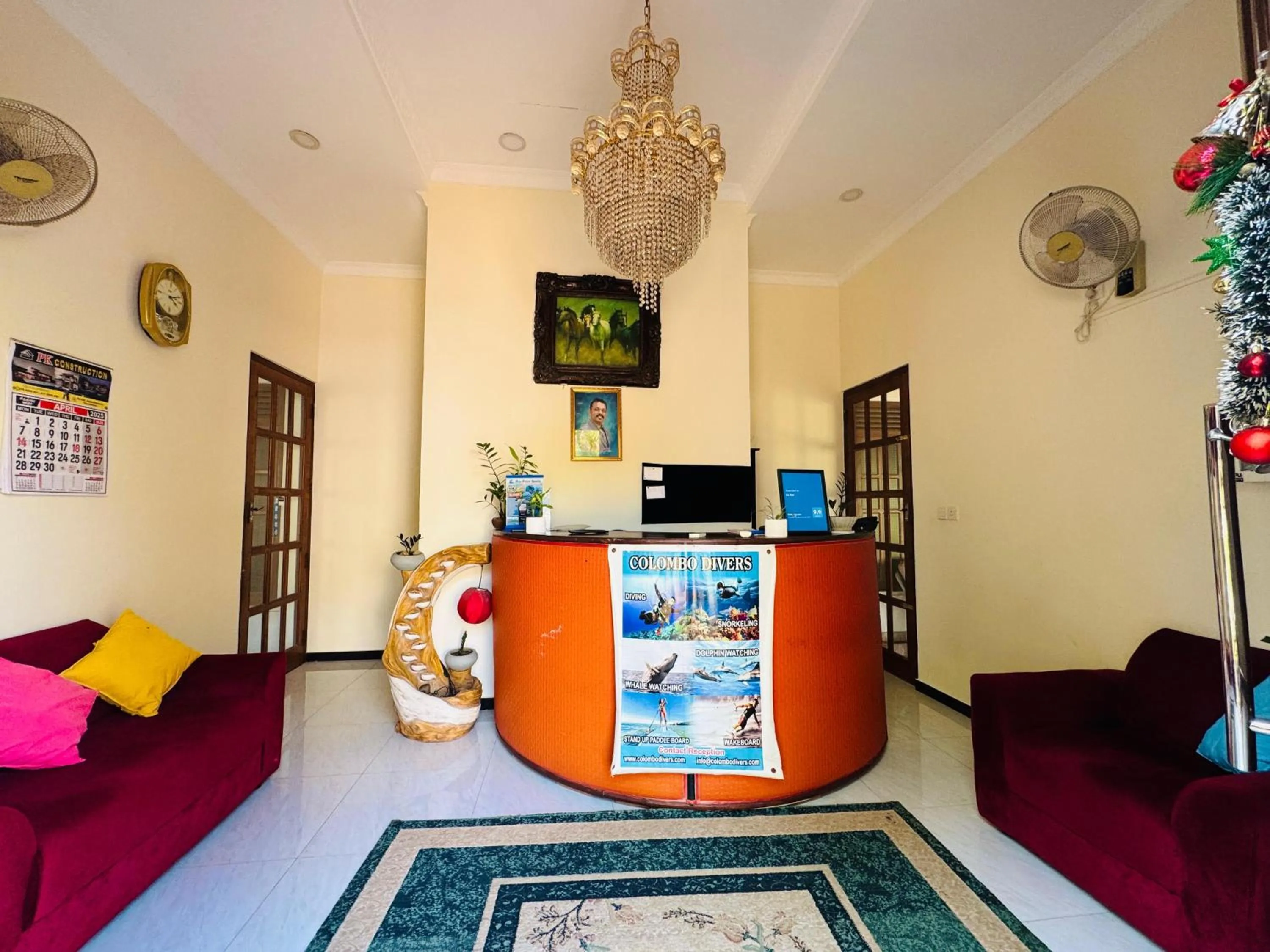 Lobby or reception in Aa Inn