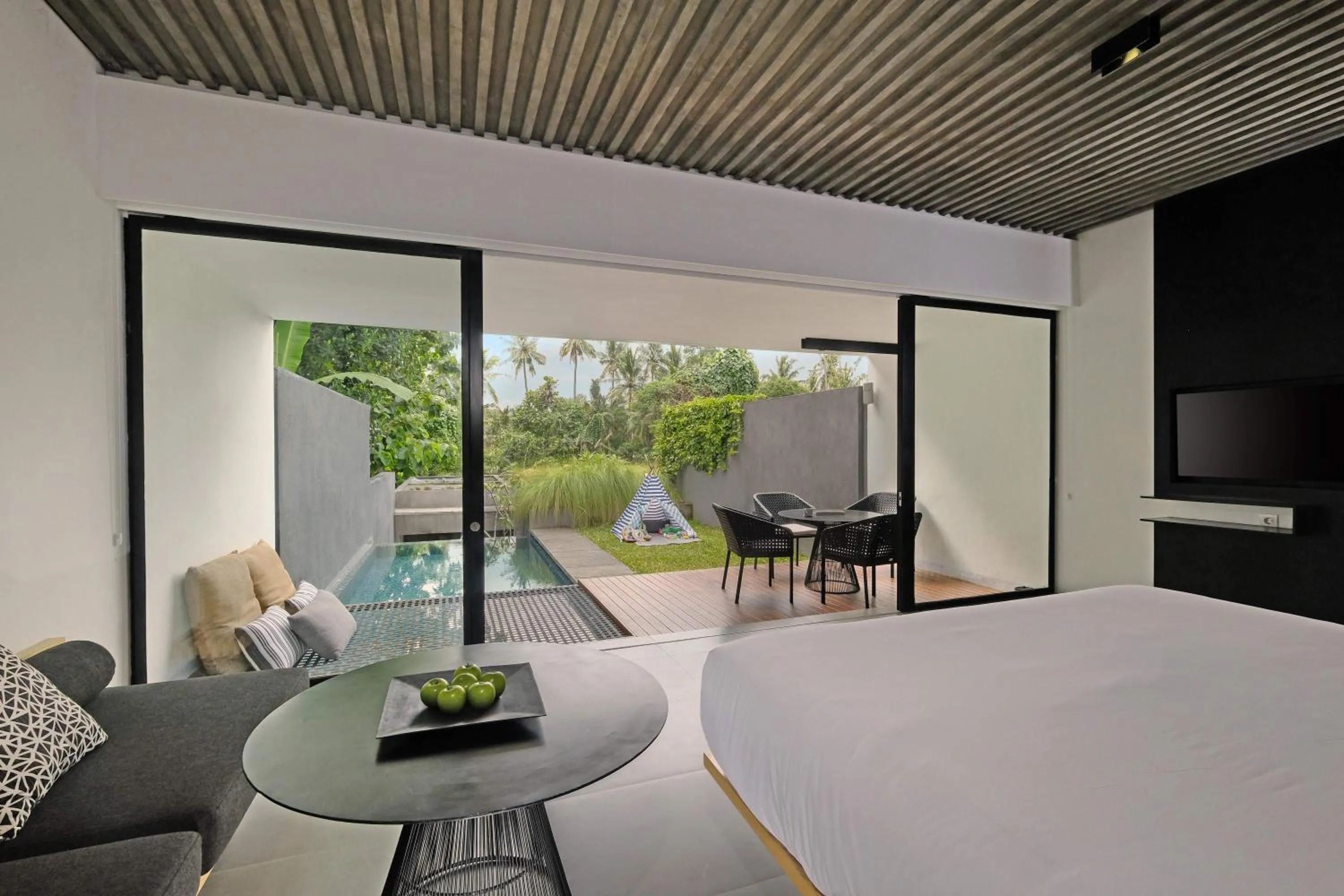 View (from property/room), Bed in Origin Ubud