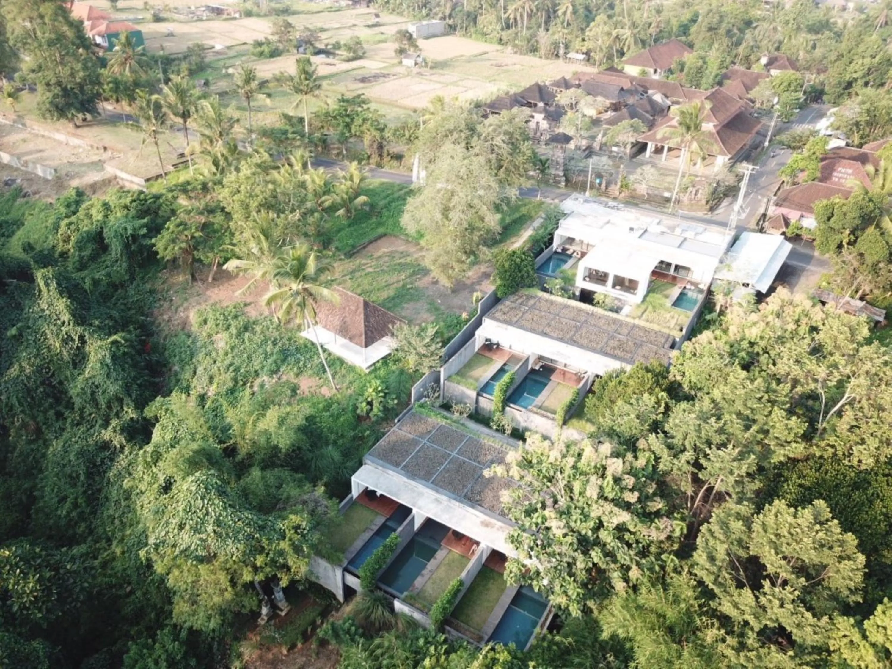 Bird's eye view in Origin Ubud
