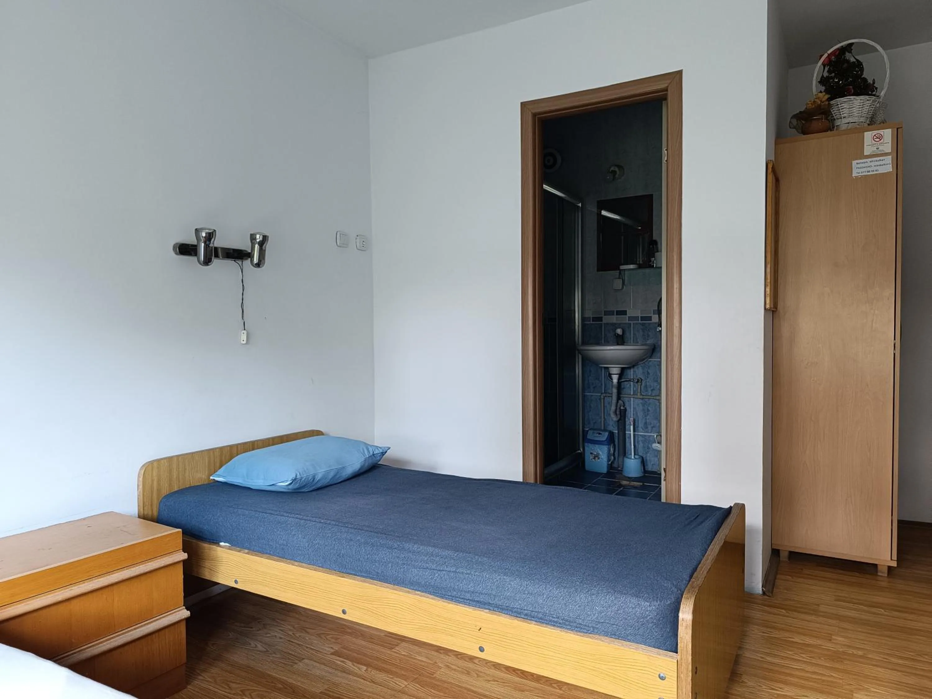 Bed in Mlin Balkan Rooms