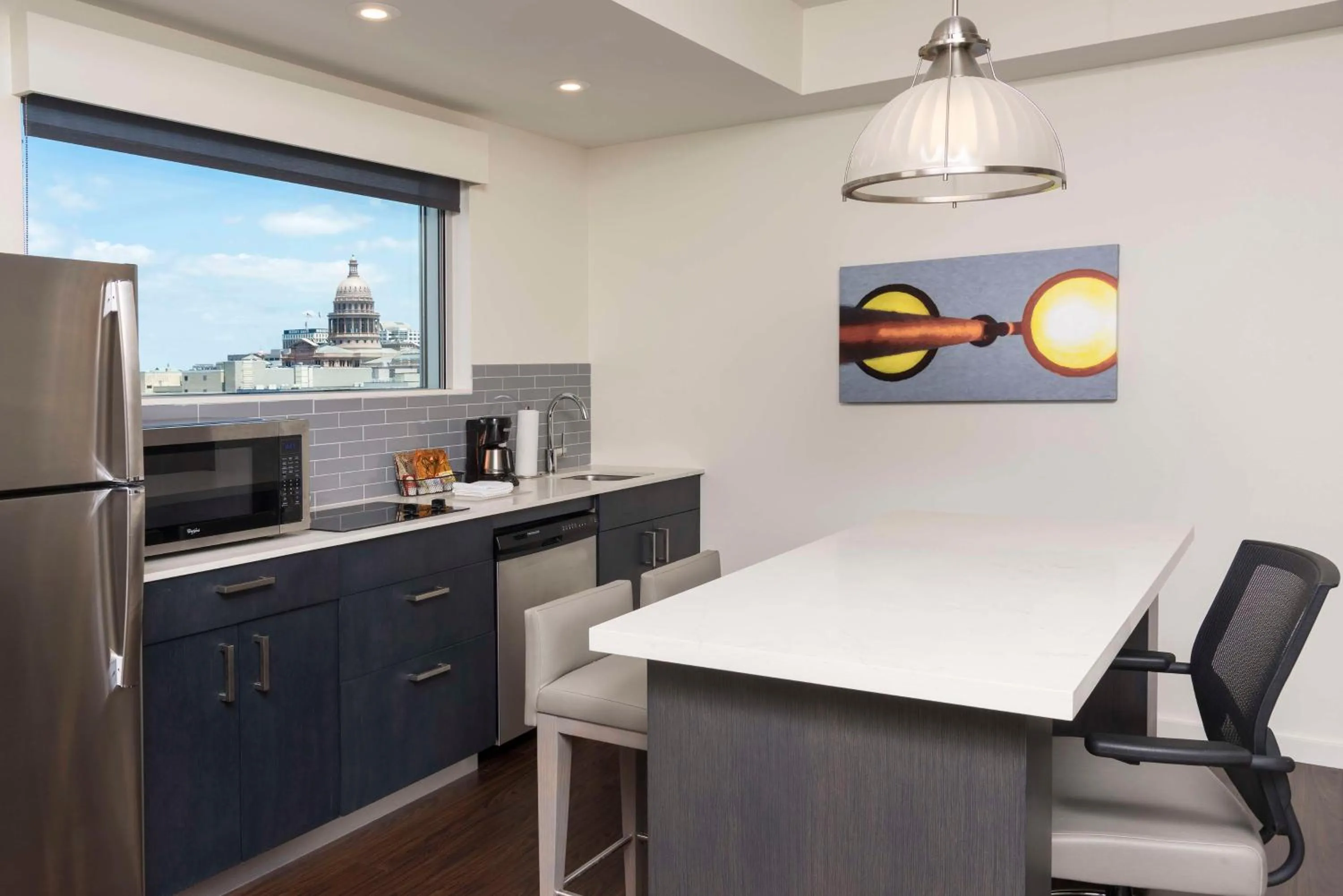 Photo of the whole room in Hyatt House Austin/Downtown