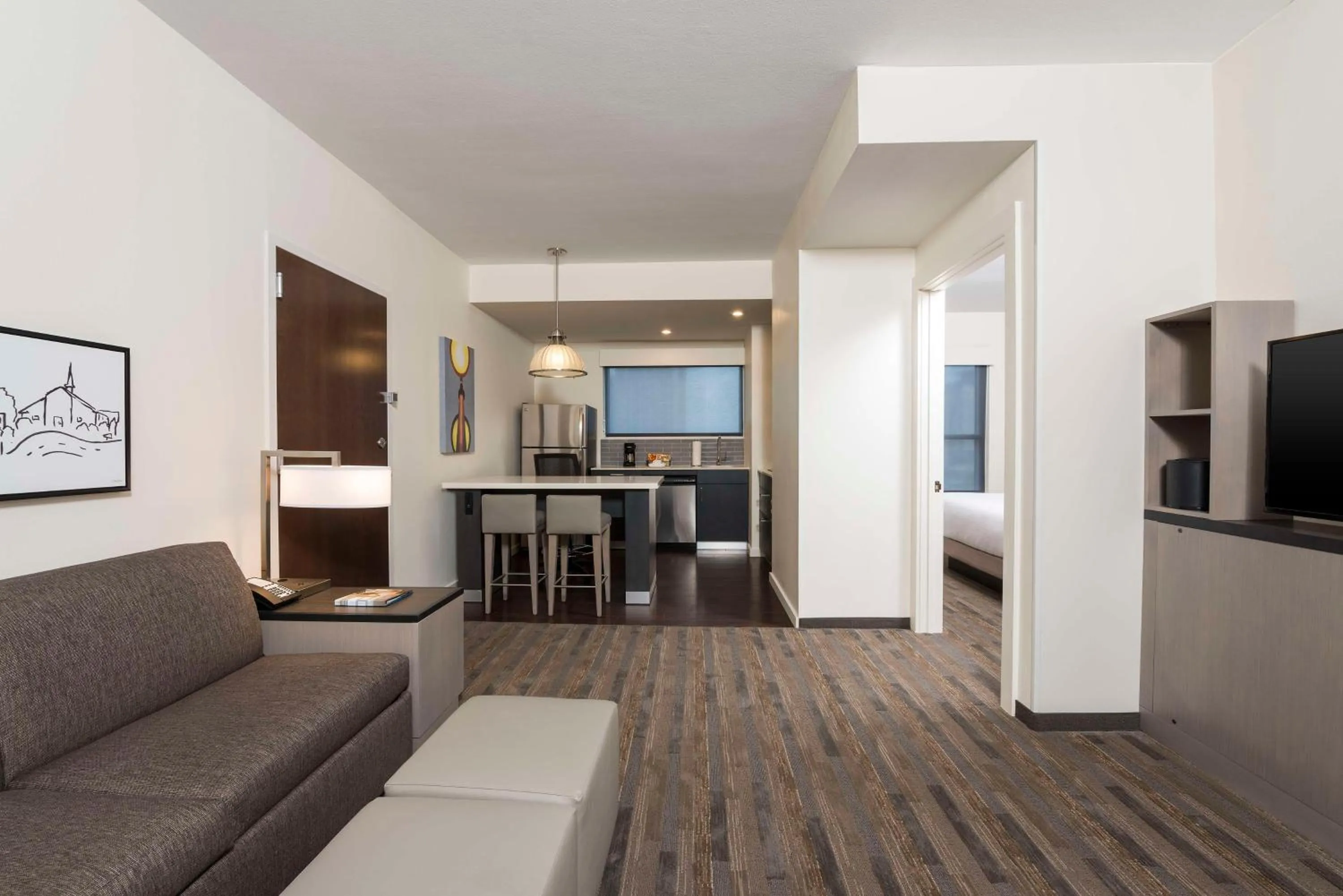 Photo of the whole room in Hyatt House Austin/Downtown