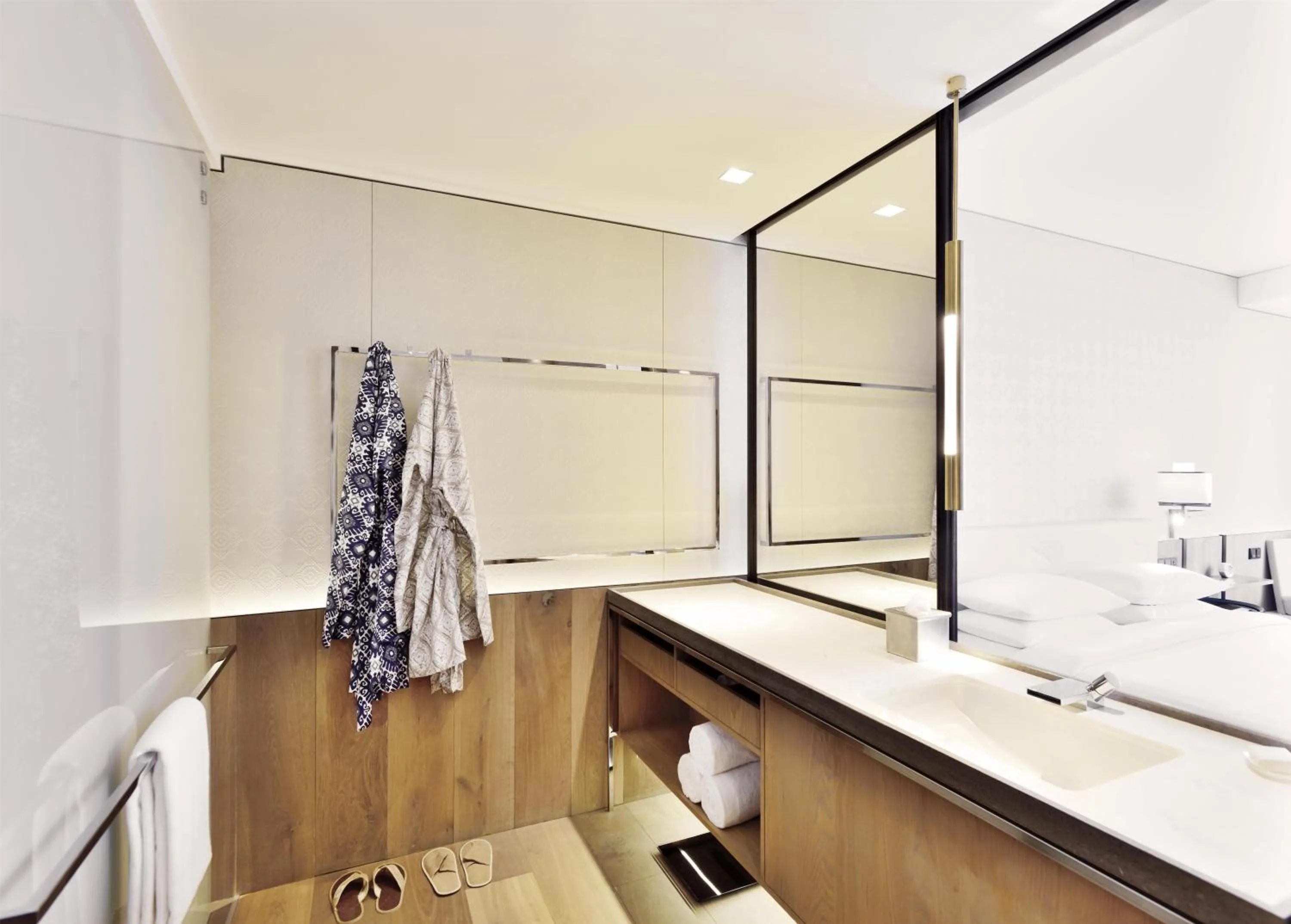 Bathroom in Andaz Delhi, by Hyatt