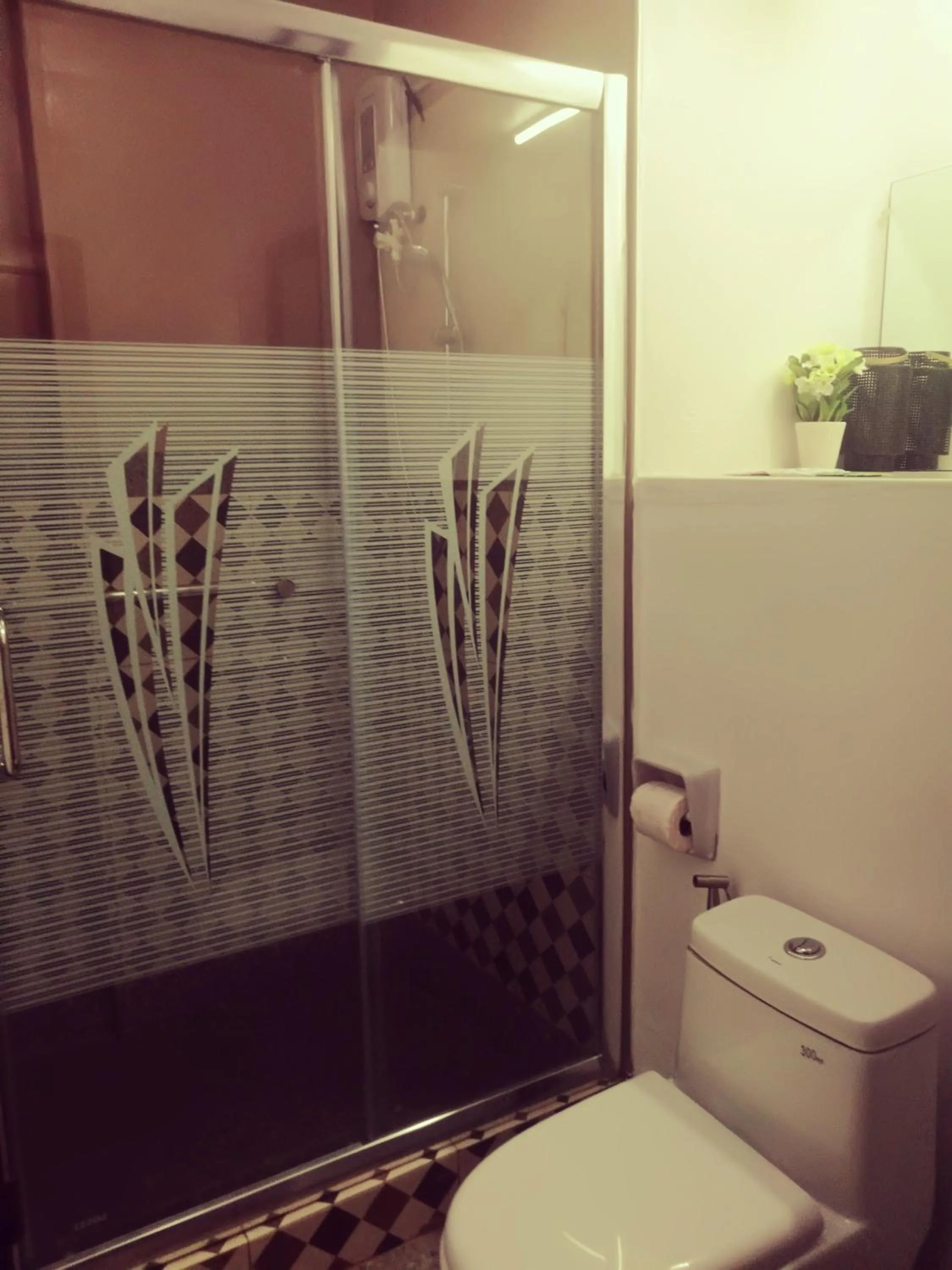 Shower in Escolta's Homey Lodge