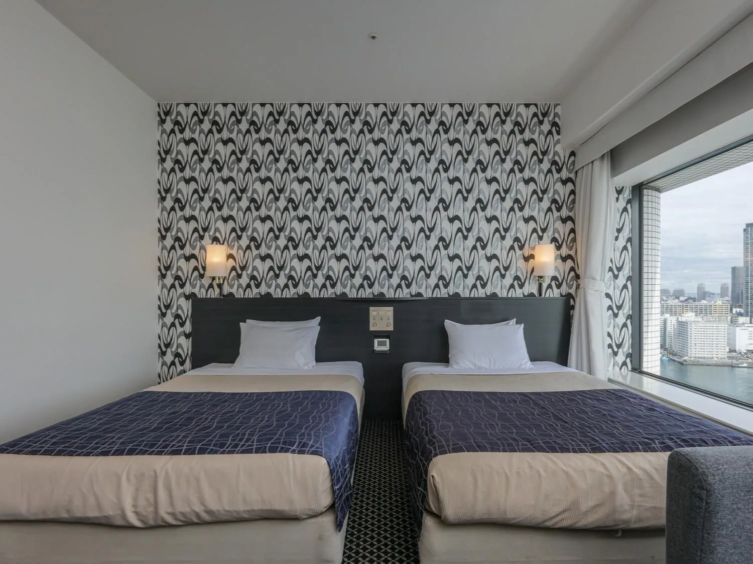 Property building, Bed in Bayside Hotel Azur Takeshiba