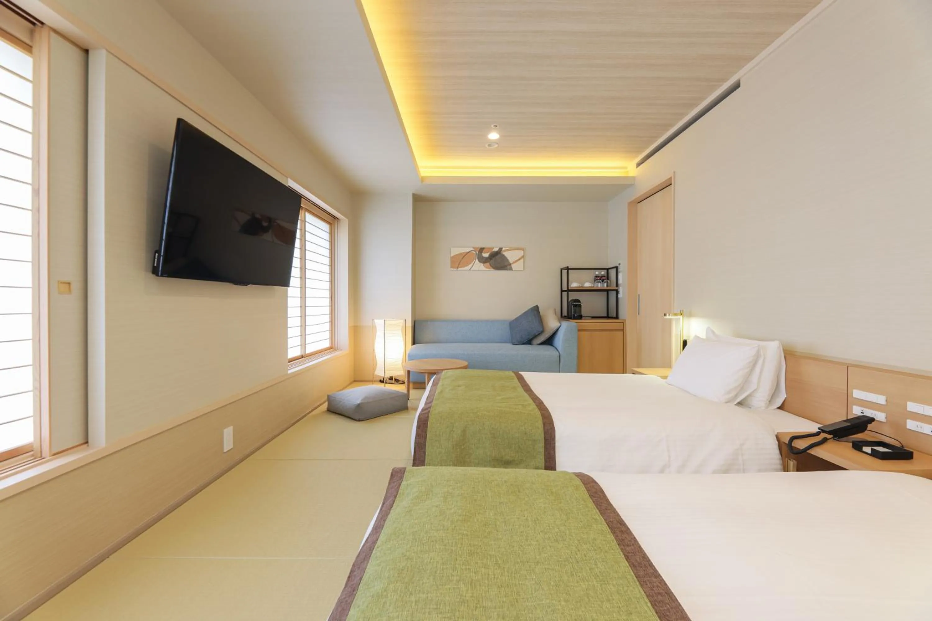 Bed in Bayside Hotel Azur Takeshiba