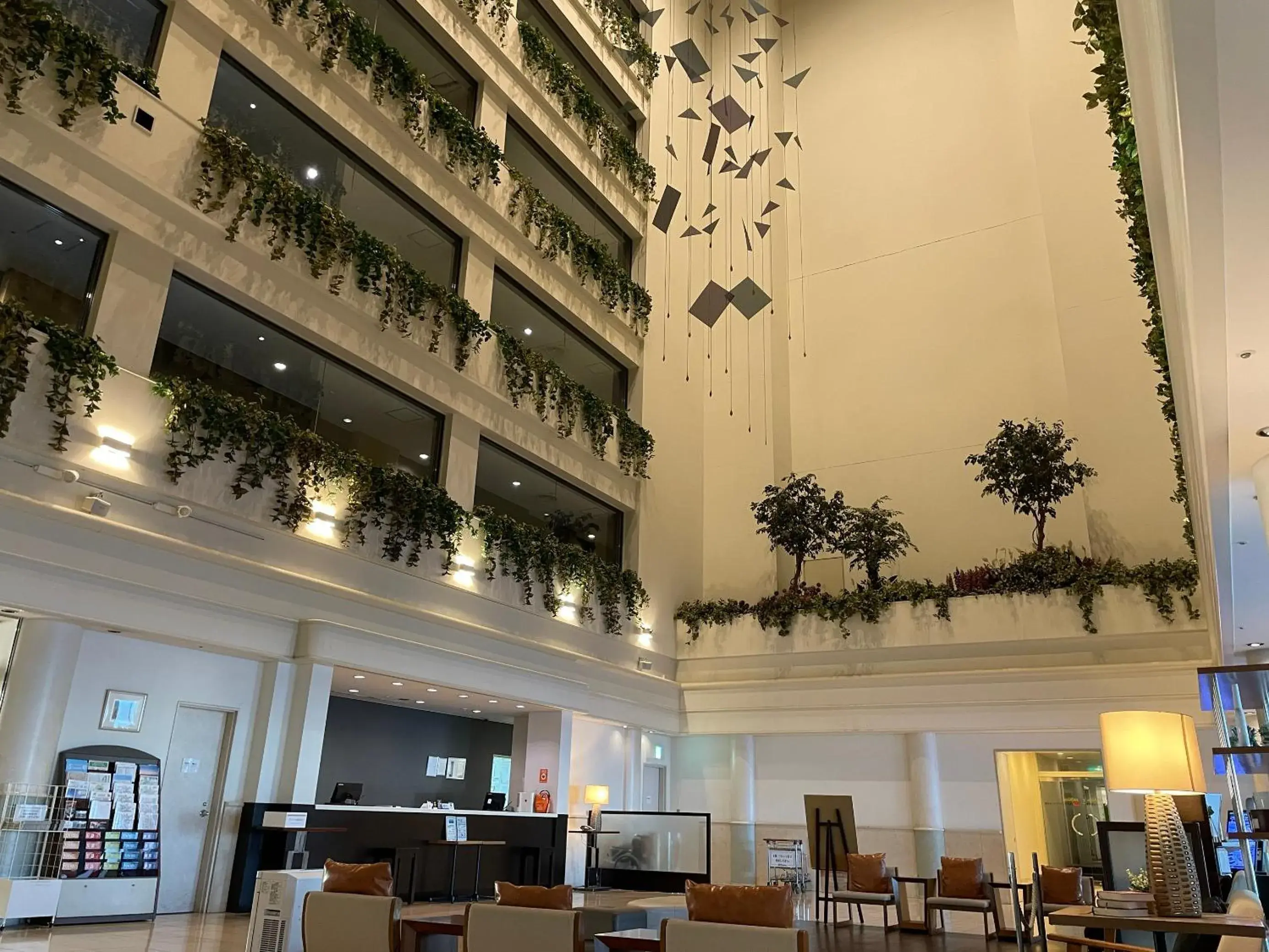Lobby or reception in Bayside Hotel Azur Takeshiba Lobby or reception in Bayside Hotel Azur Takeshiba