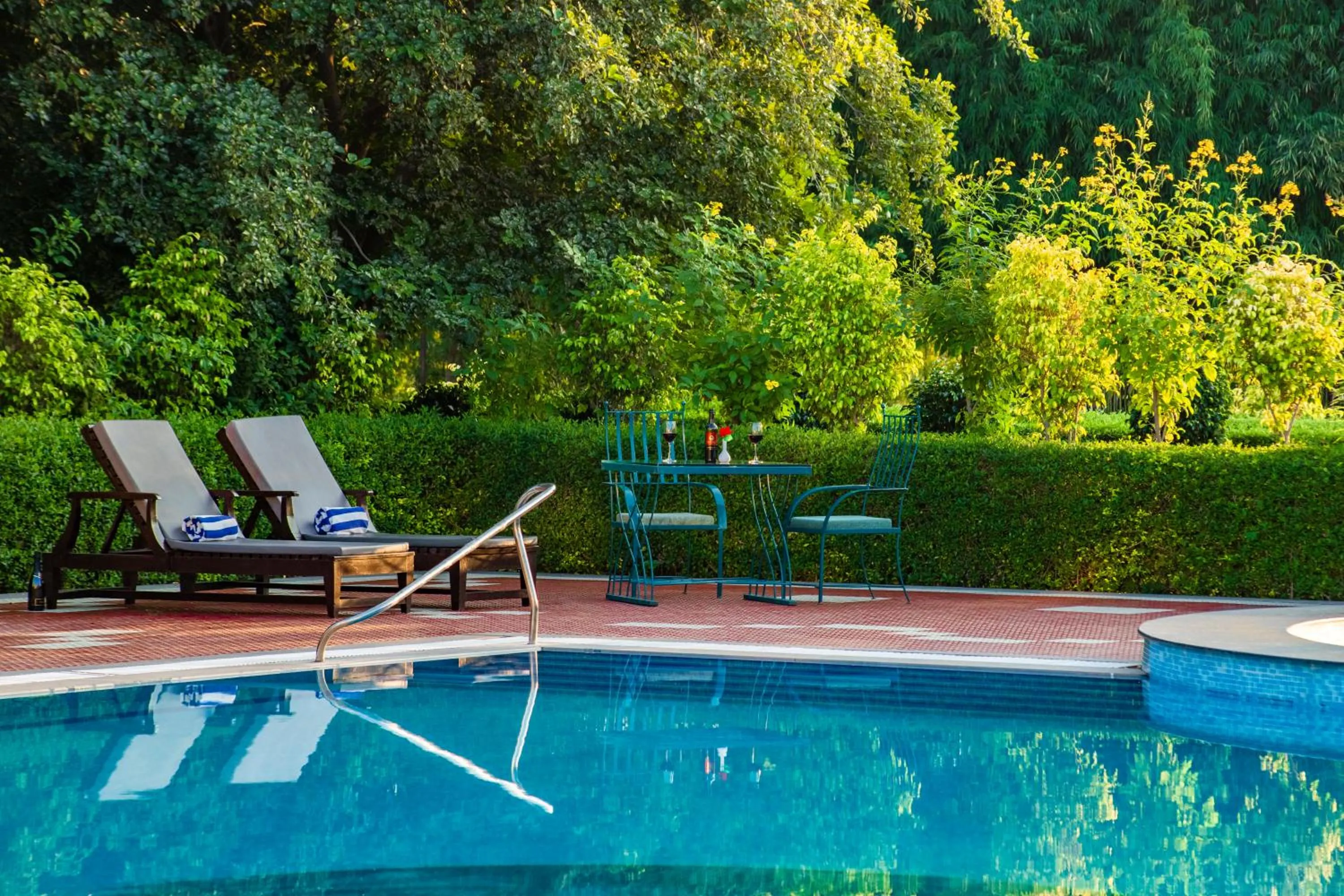 Swimming pool in Jungle Vilas