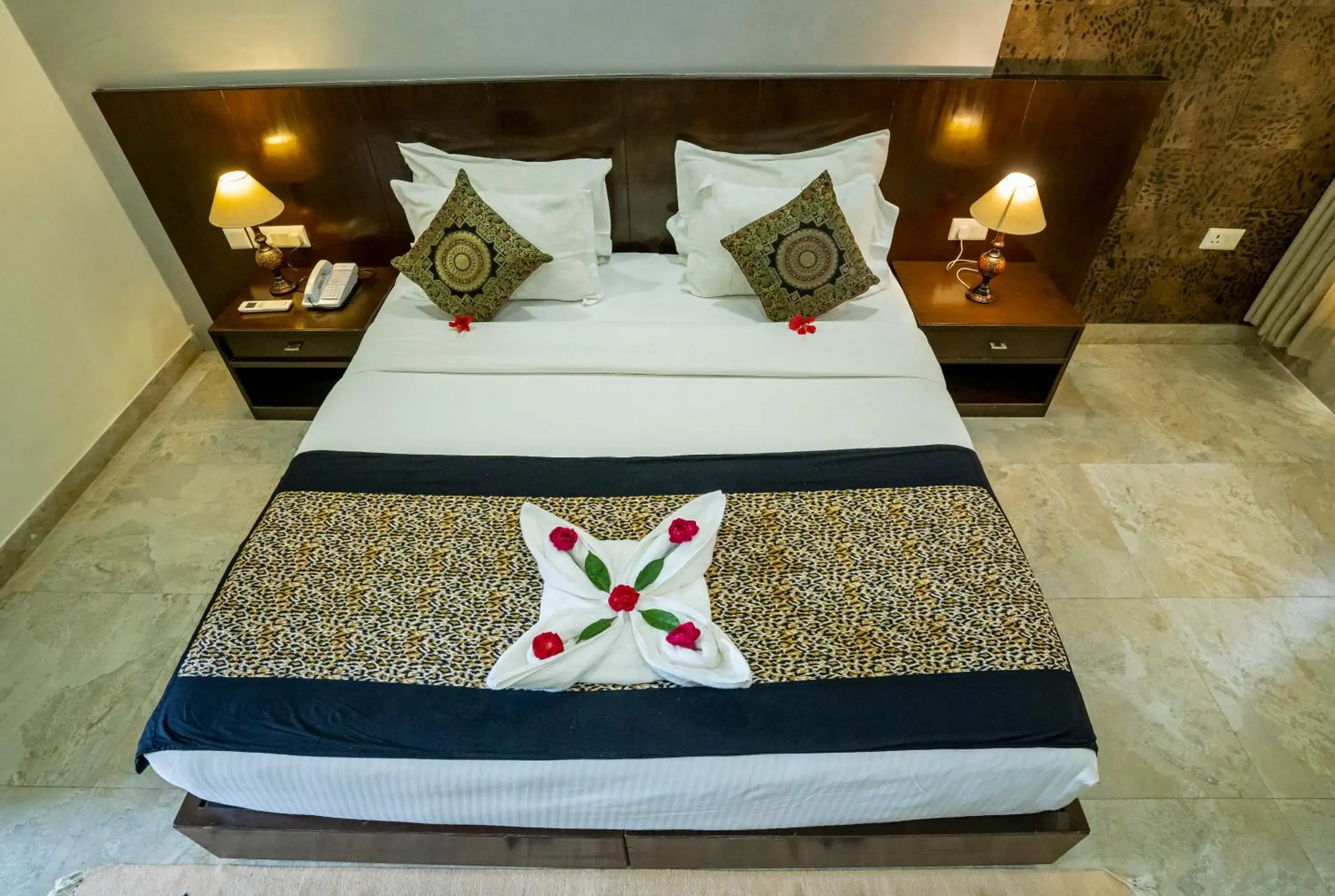 Bed in Spree Jungle Vilas Resort Ranthambore Bed in Spree Jungle Vilas Resort Ranthambore