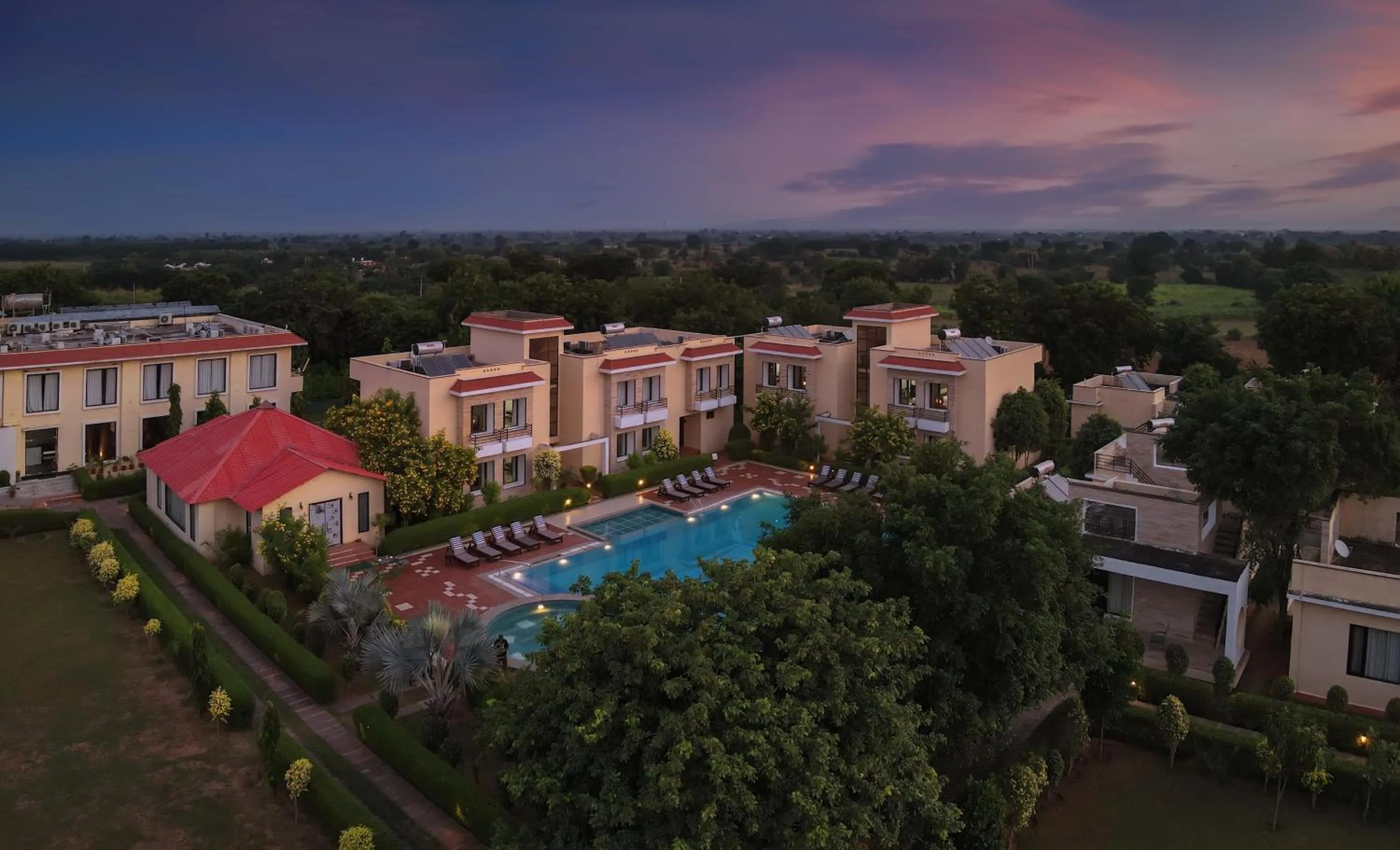 View (from property/room) in Jungle Vilas