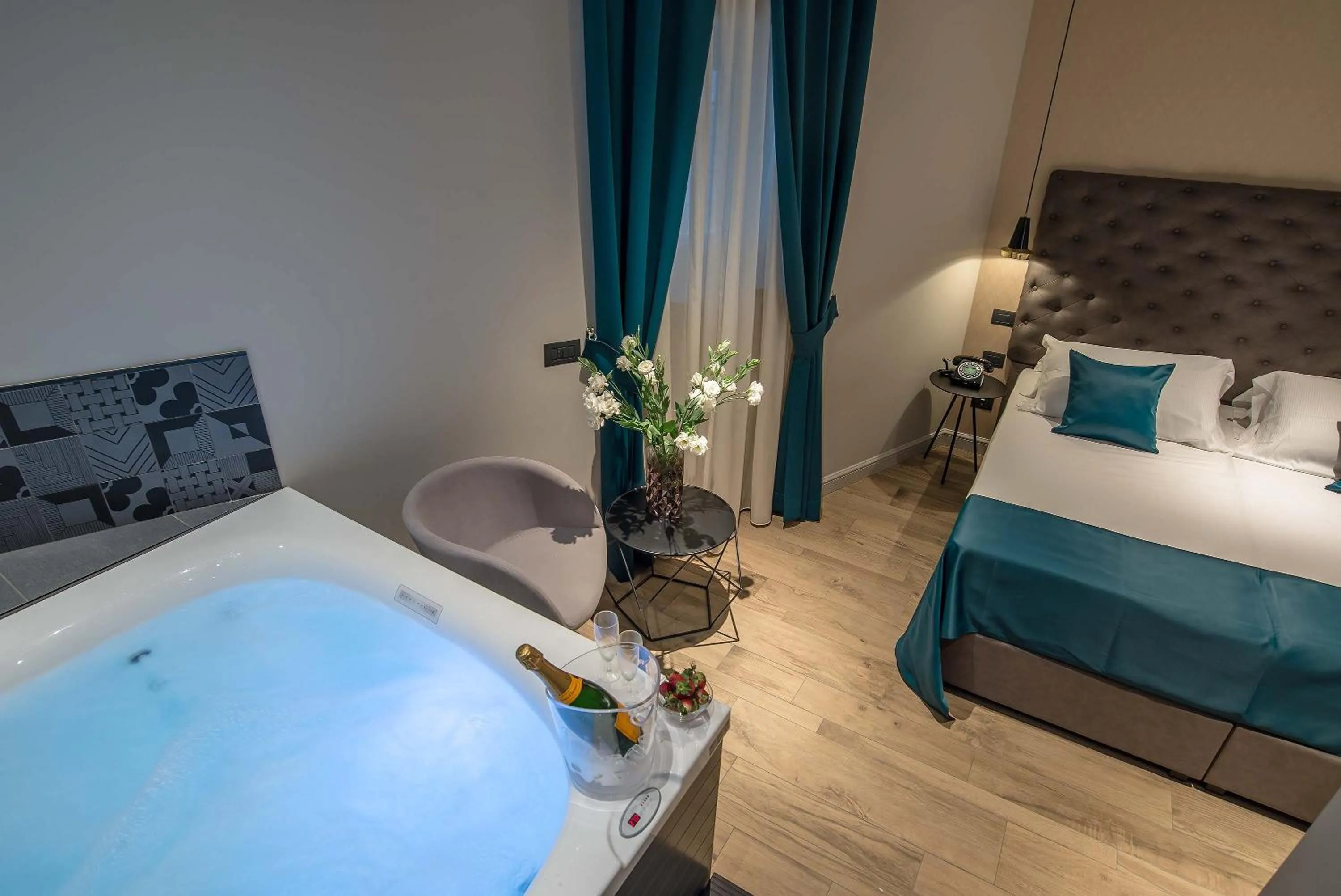 Bed in Navona Street Hotel