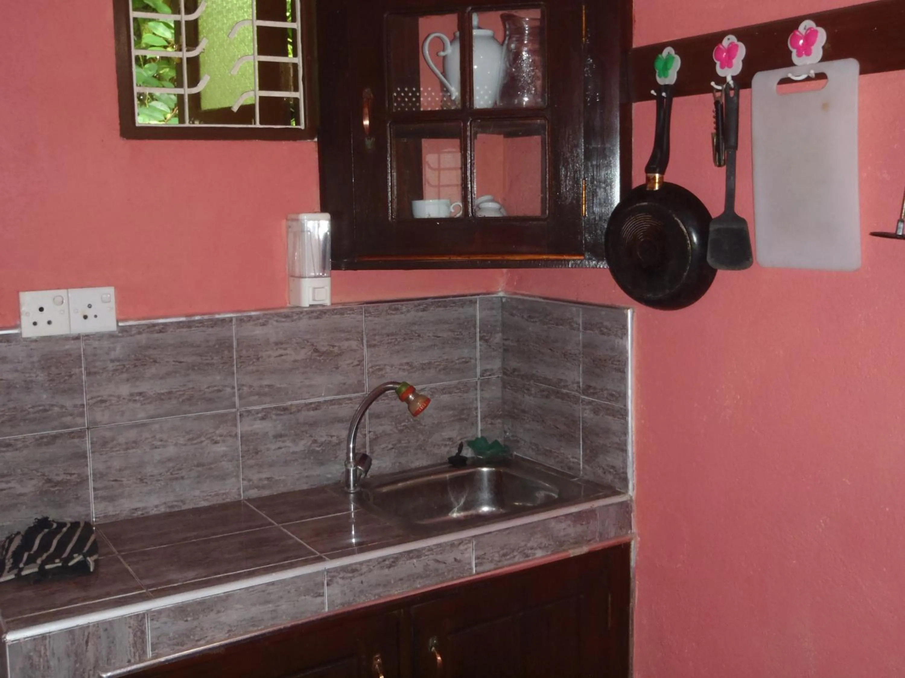 Communal kitchen in New Jaya Villa