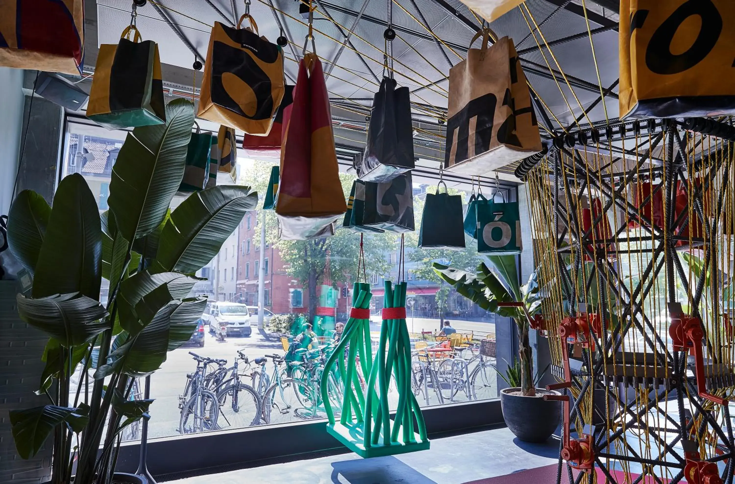 Lobby or reception in 25hours Hotel Langstrasse Lobby or reception in 25hours Hotel Langstrasse